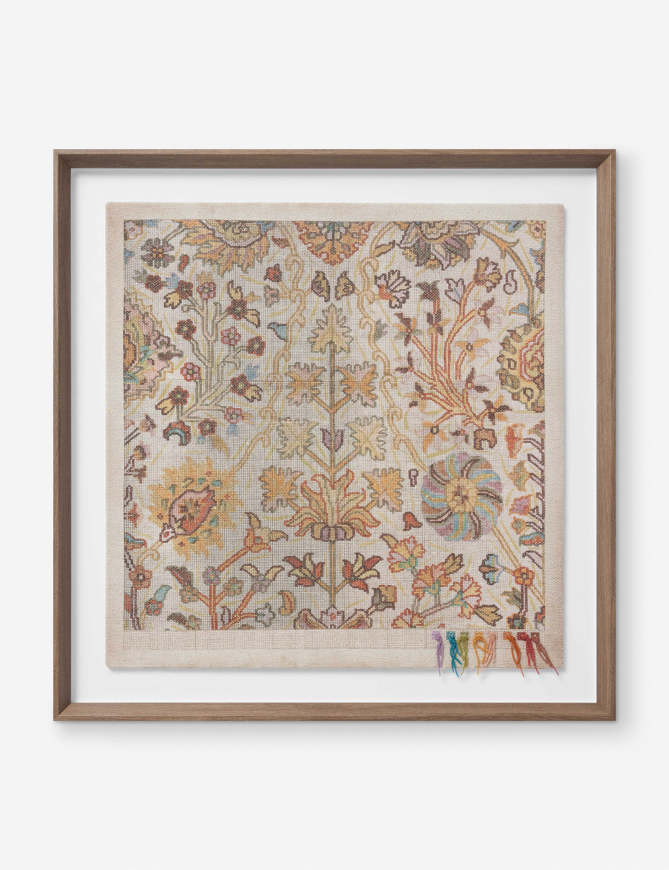 Lulu and Georgia Deliz Textile Wall Art – Brown