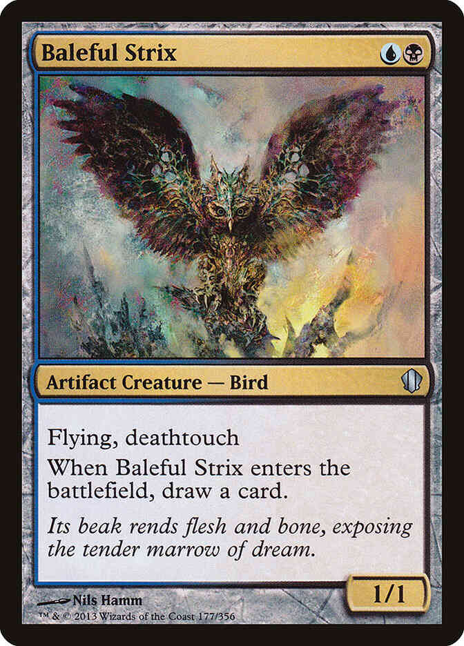 Baleful strix 177 – Magic Baleful Strix [177] [Commander 2013] [Non-Foil]