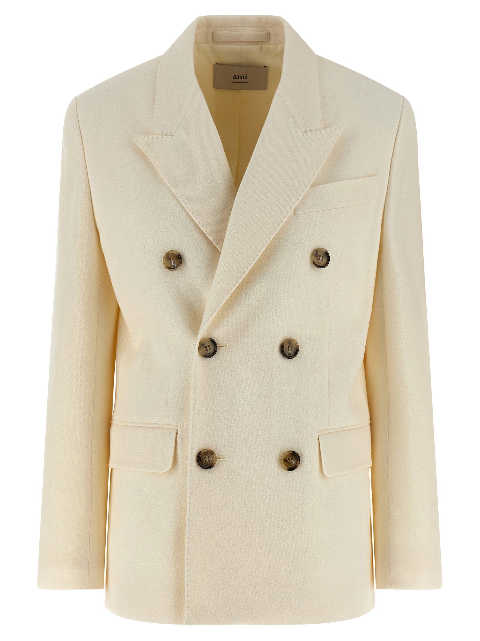 Ami Paris Wool Blazer – 100% virgin wool