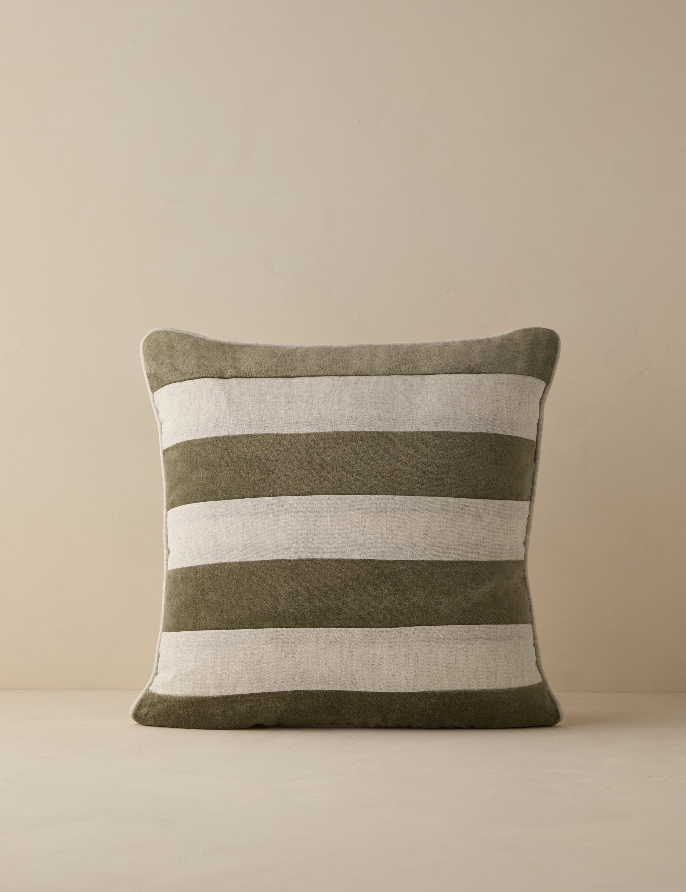 Lulu and Georgia Borroto Velvet Stripe Pillow - view 2