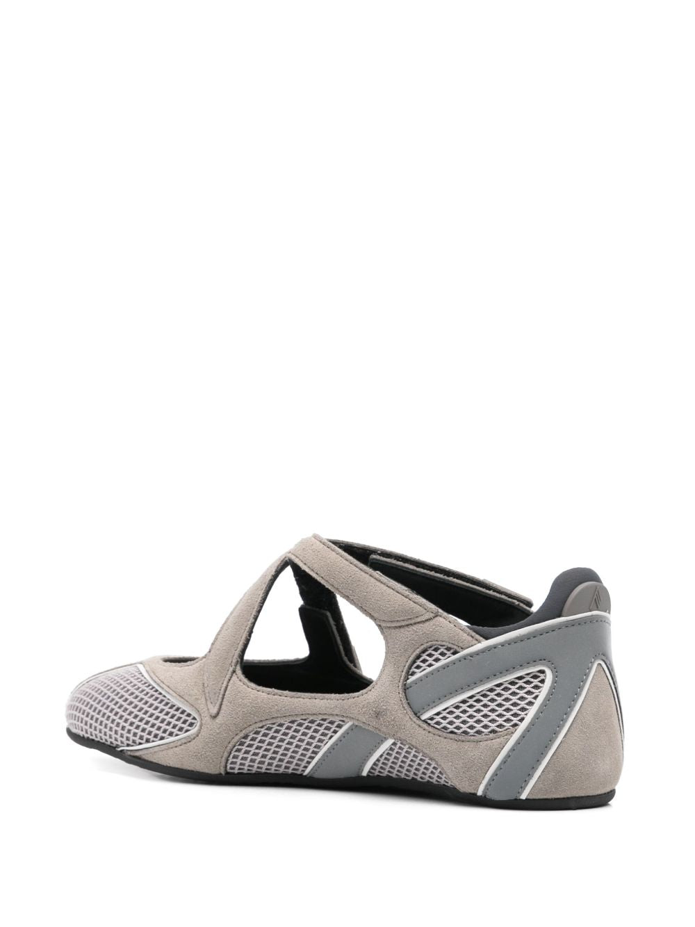 The Attico Touch-Strap Flats - view 2
