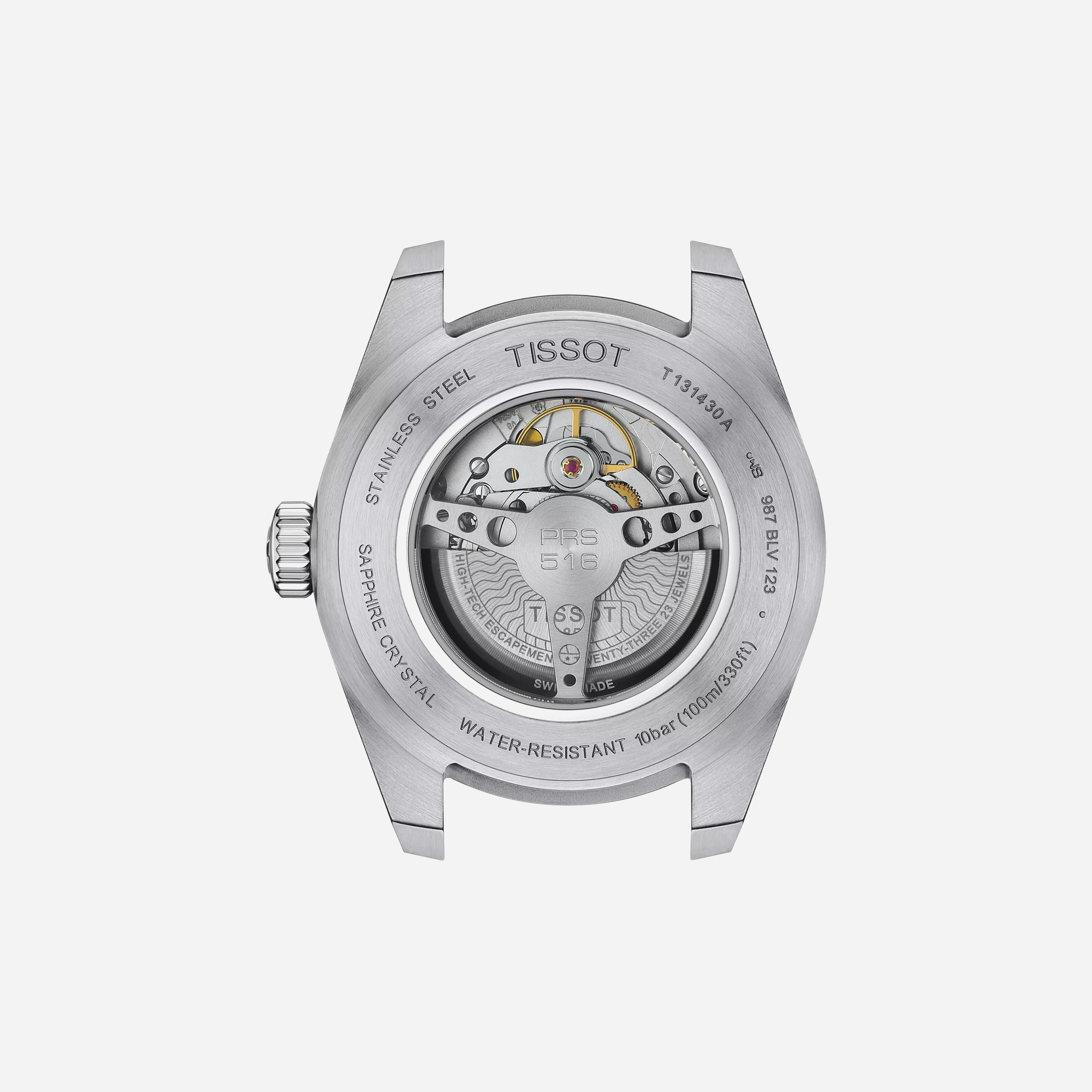 Tissot PRS 516 Powermatic 80 Automatic Silver Dial Men's Watch - view 2