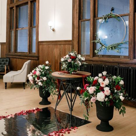 fiftyflowers.com Jewel Tone Winter NYE Wedding - view 4