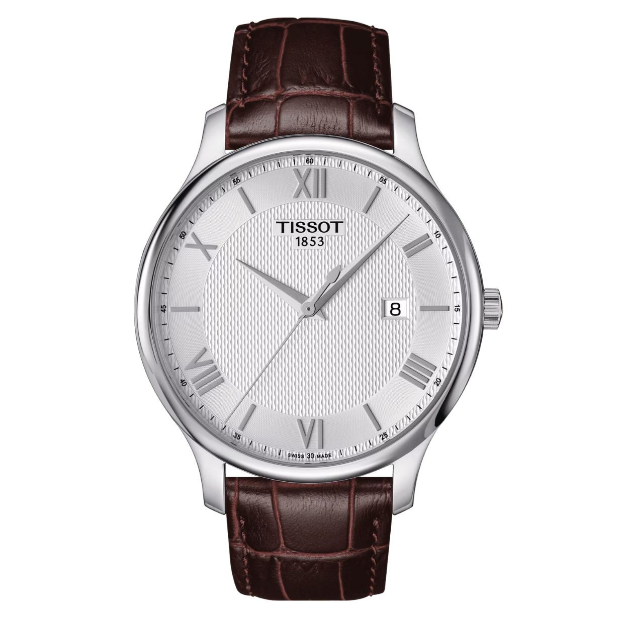 Tissot T-Classic Silver Dial Men 42mm - view 2
