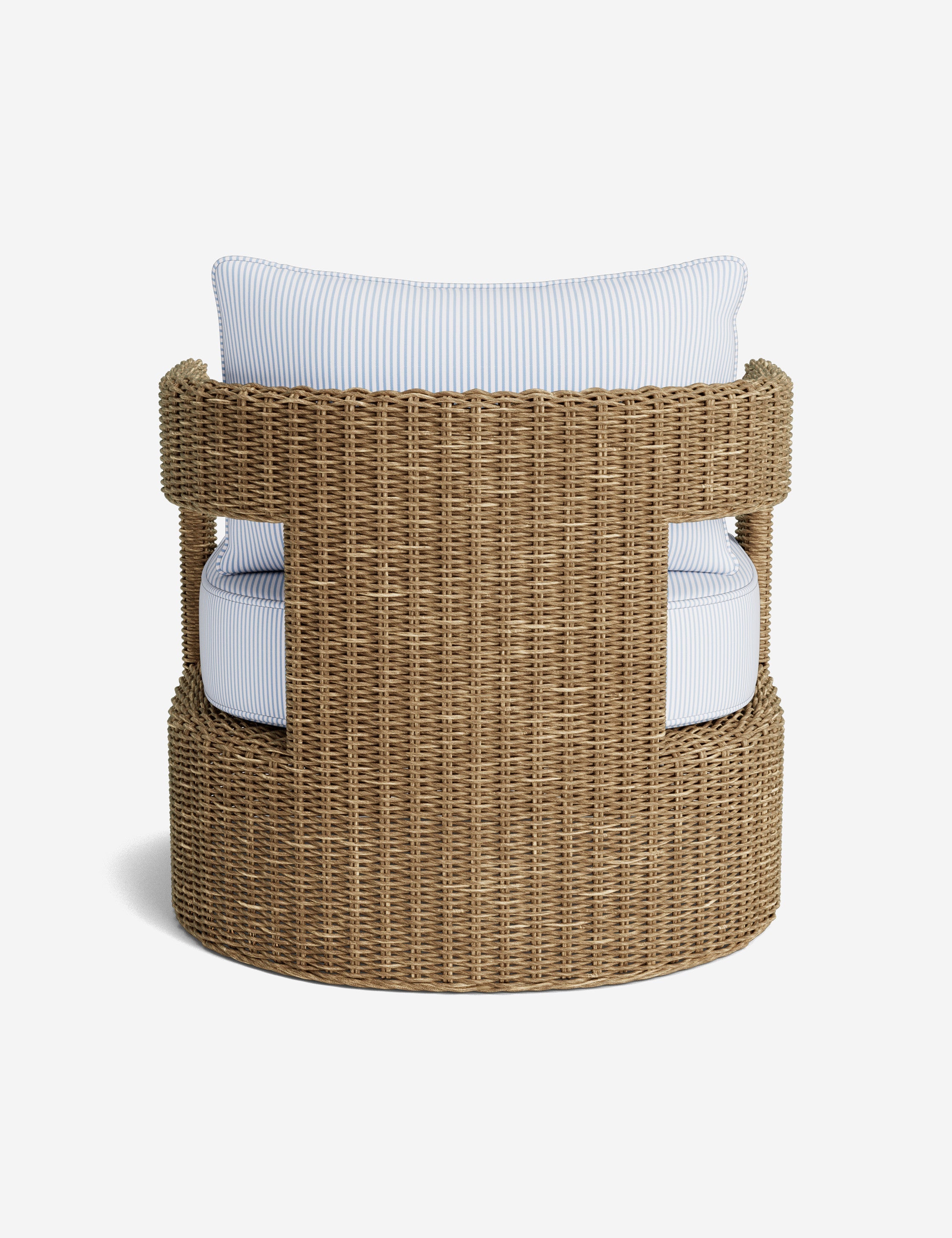 Lulu and Georgia Hadler Outdoor Swivel Lounge Chair - view 26