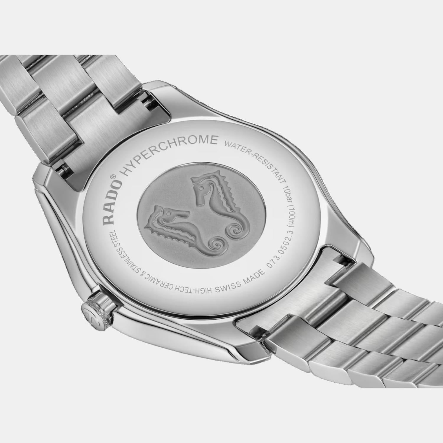 Rado Florence Unisex Quartz Burgundy Dial Analog Stainless Steel Watch R32502403 - view 4