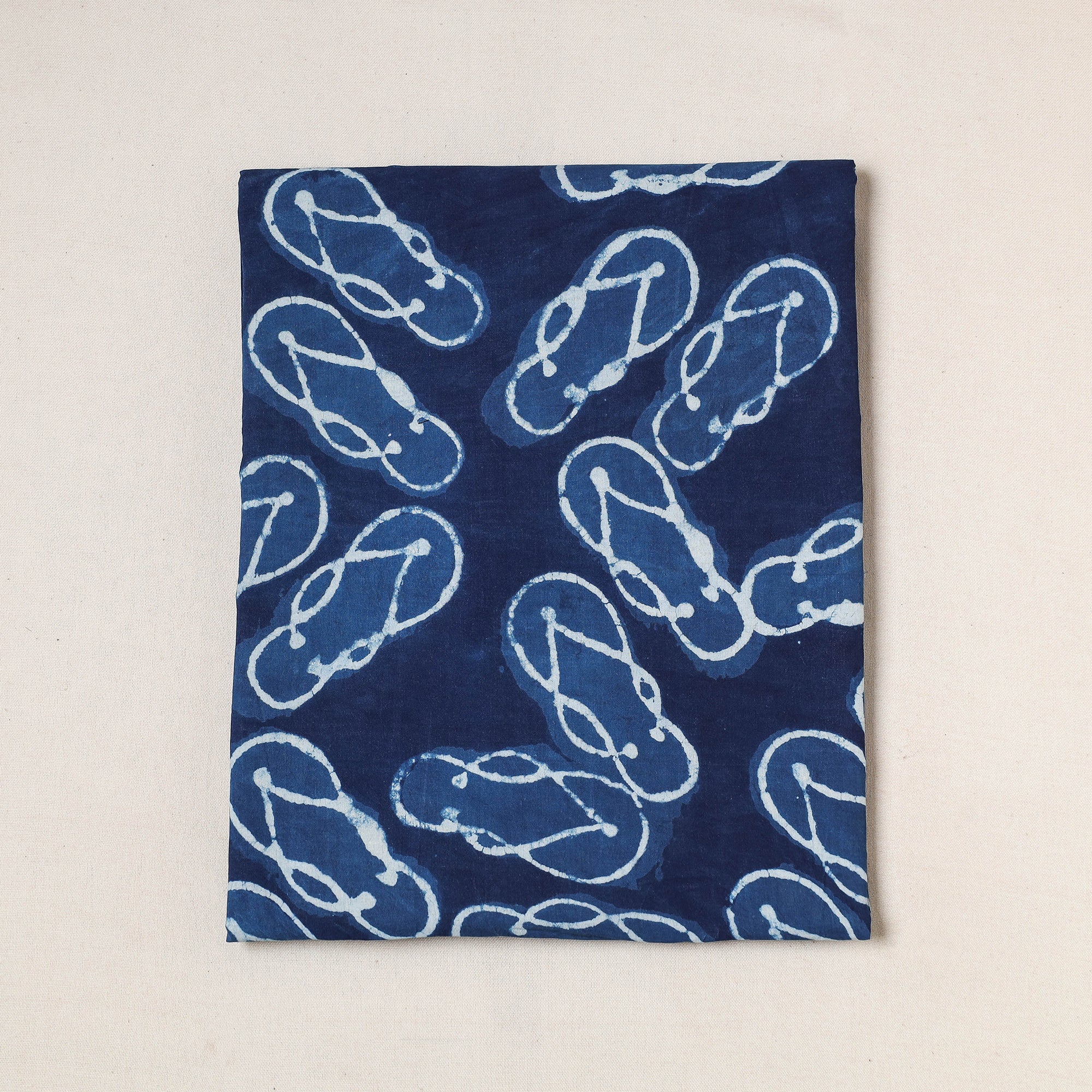 BINDAAS UNLIMITED Blue - Bindaas Art Block Printed Cotton Precut Fabric