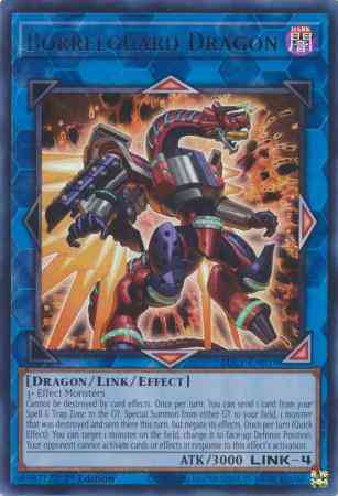 Yu-Gi-Oh! Borrelguard Dragon - Silver - BLC1-EN019 - Ultra Rare - 1st Edition