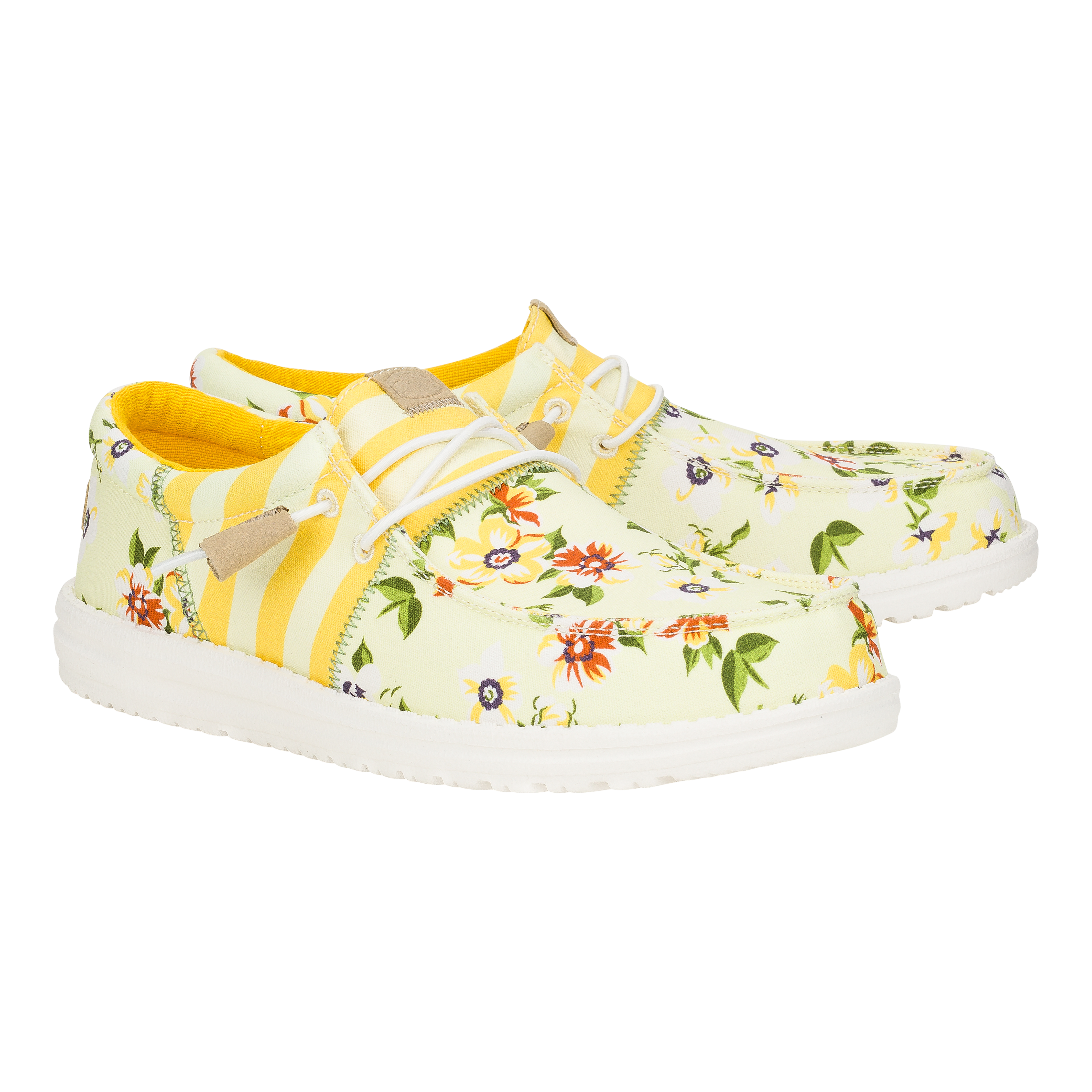 HEYDUDE shoes Wally Tri Mixed Floral - Yellow/Multi - view 2