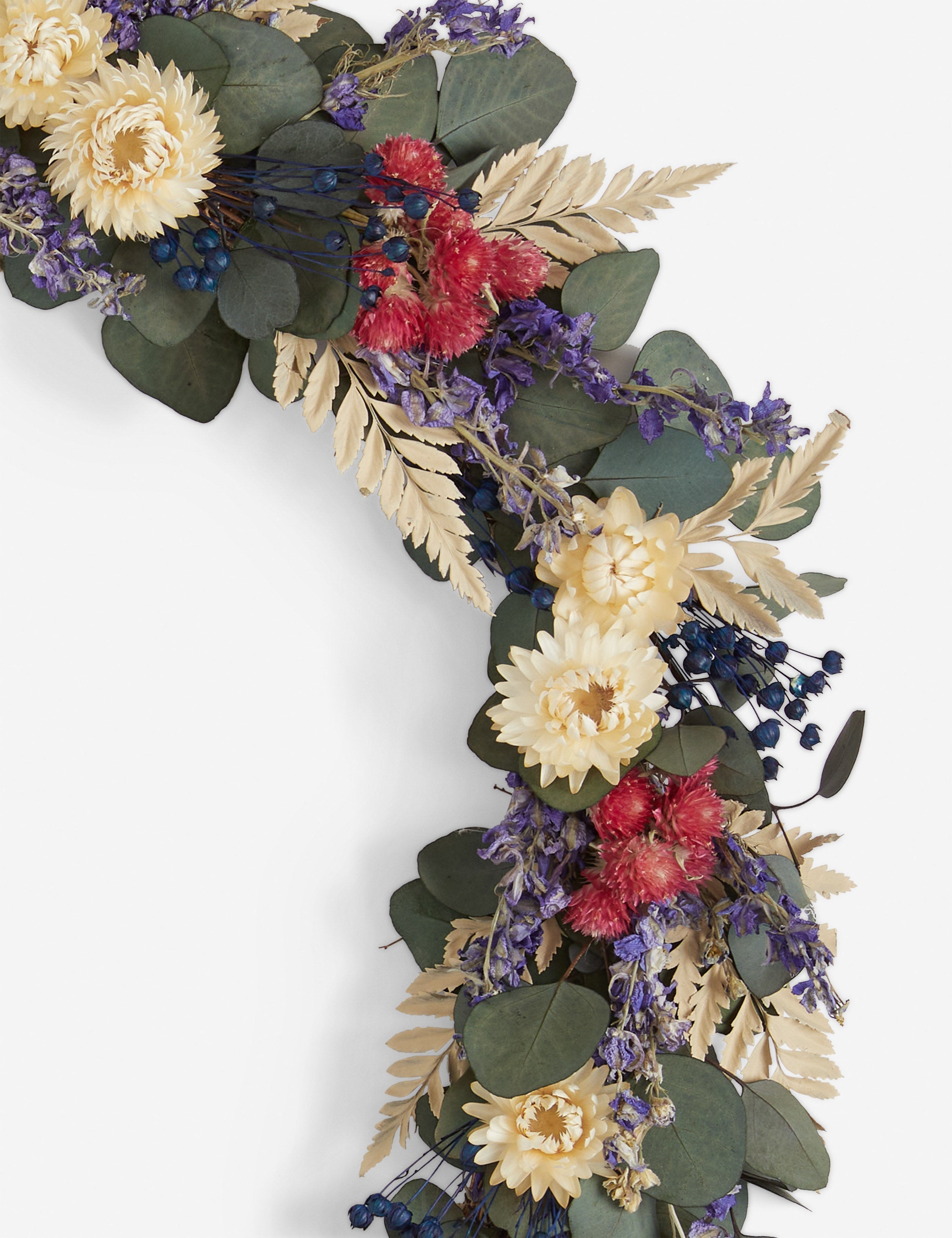 Lulu and Georgia Preserved Spring Medley Wreath - view 2