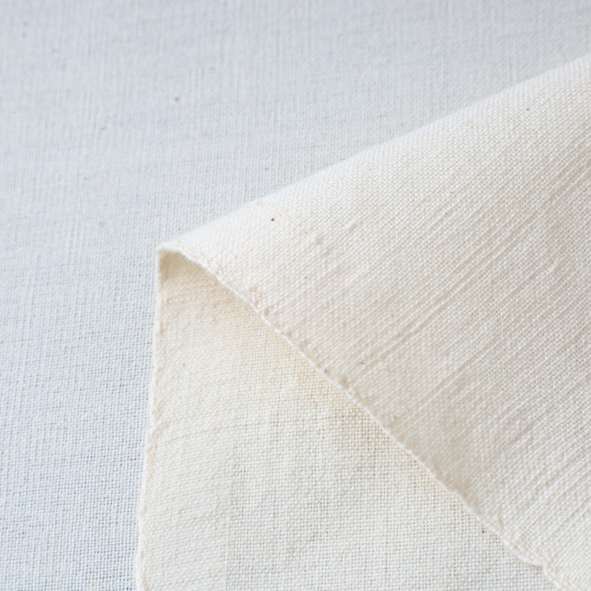 AHA VASTRA HANDLOOM Beige - Jhiri Pure Handloom Cotton Fabric 11 - view 3