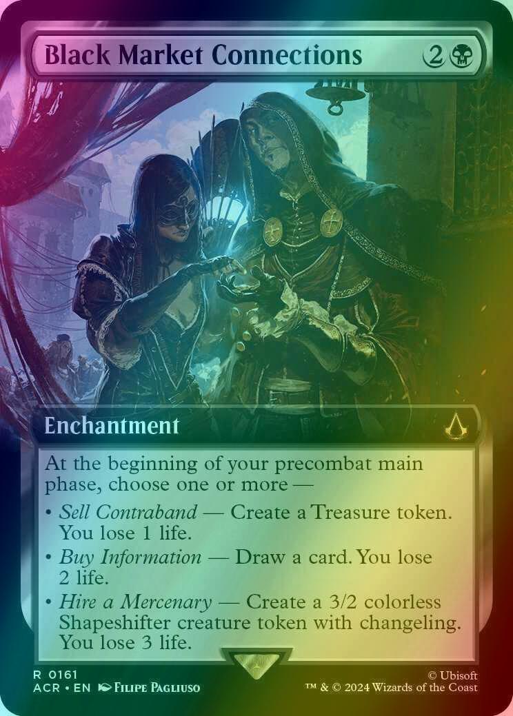 Magic Black Market Connections [161] [Extended Art] [Assassin's Creed] [Foil]