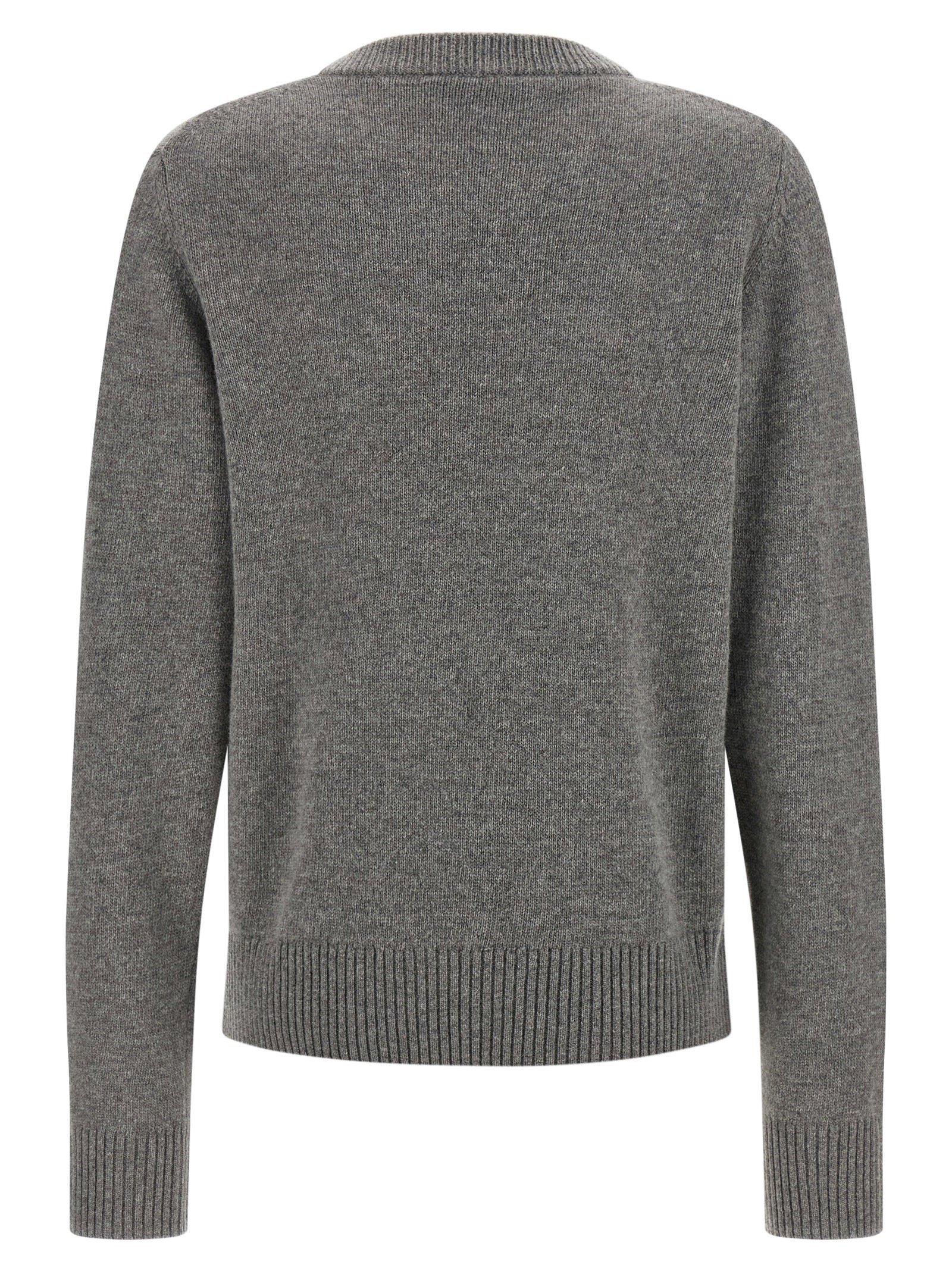 Ganni Sweater With Front Intarsia – 80% wool, 20% polyamide - view 2