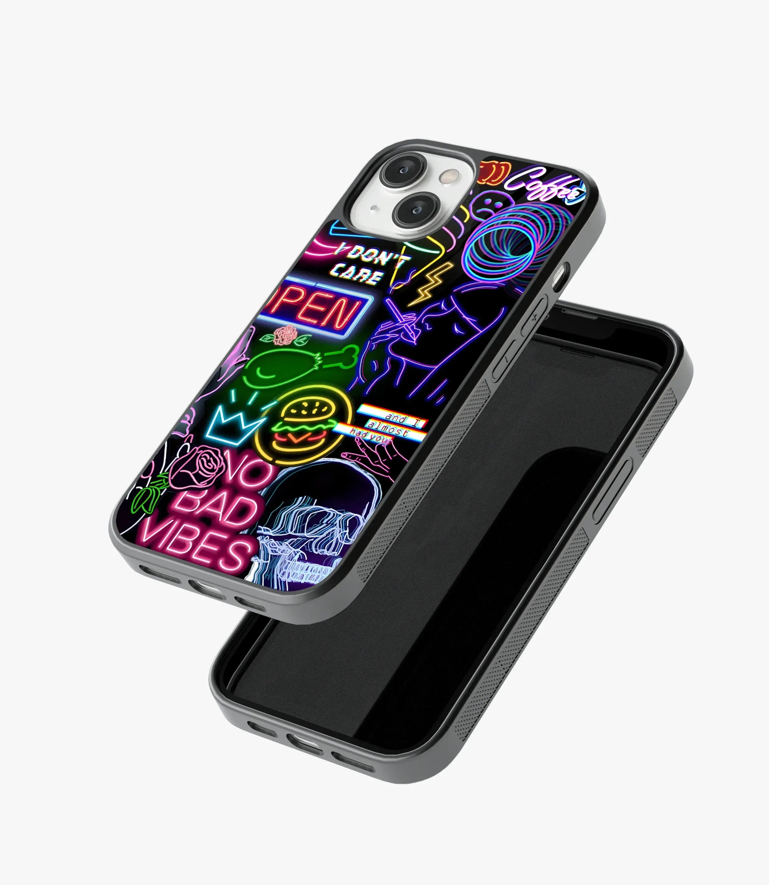 The Case Company Almost Had You Neon Glass Case - view 3