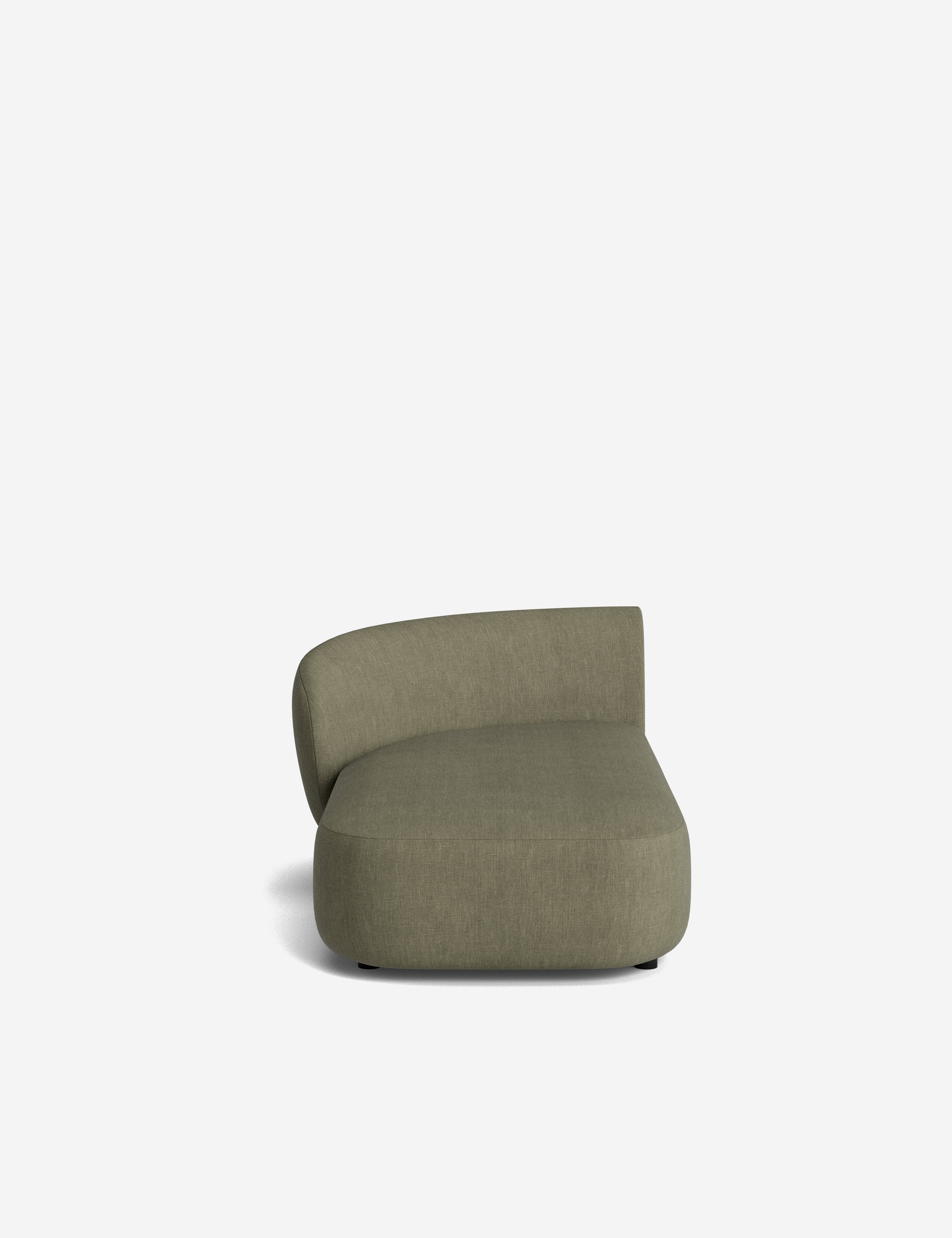 Lulu and Georgia Claret Modular Left Chaise - view 199