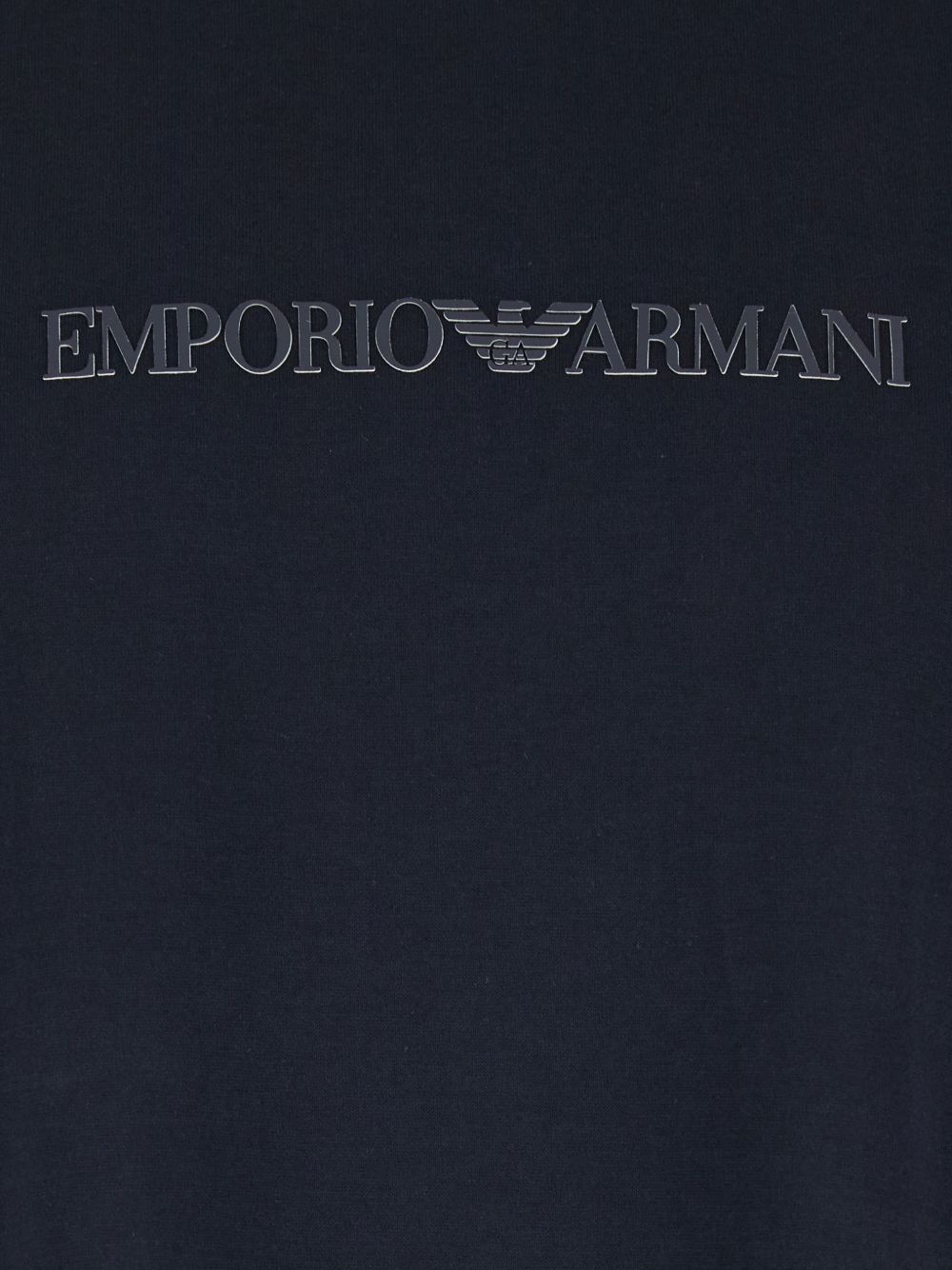Emporio Armani Logo cotton t-shirt – 100% Cotton - view 2