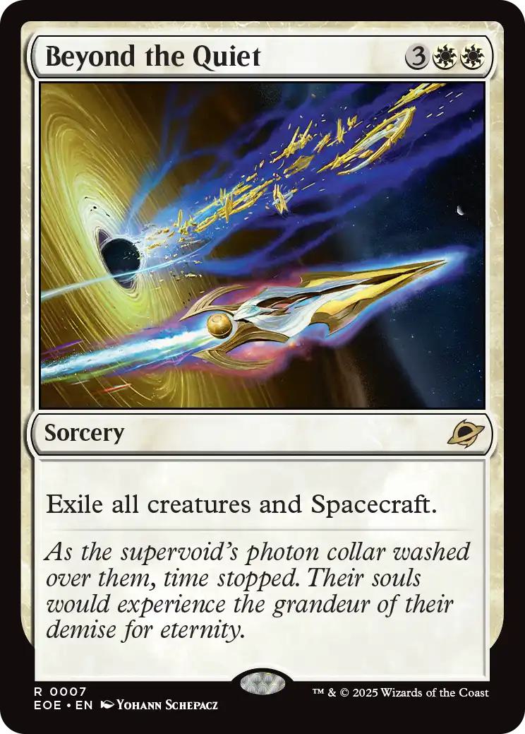 Magic Beyond the Quiet [7] [Edge of Eternities] [Non-Foil]