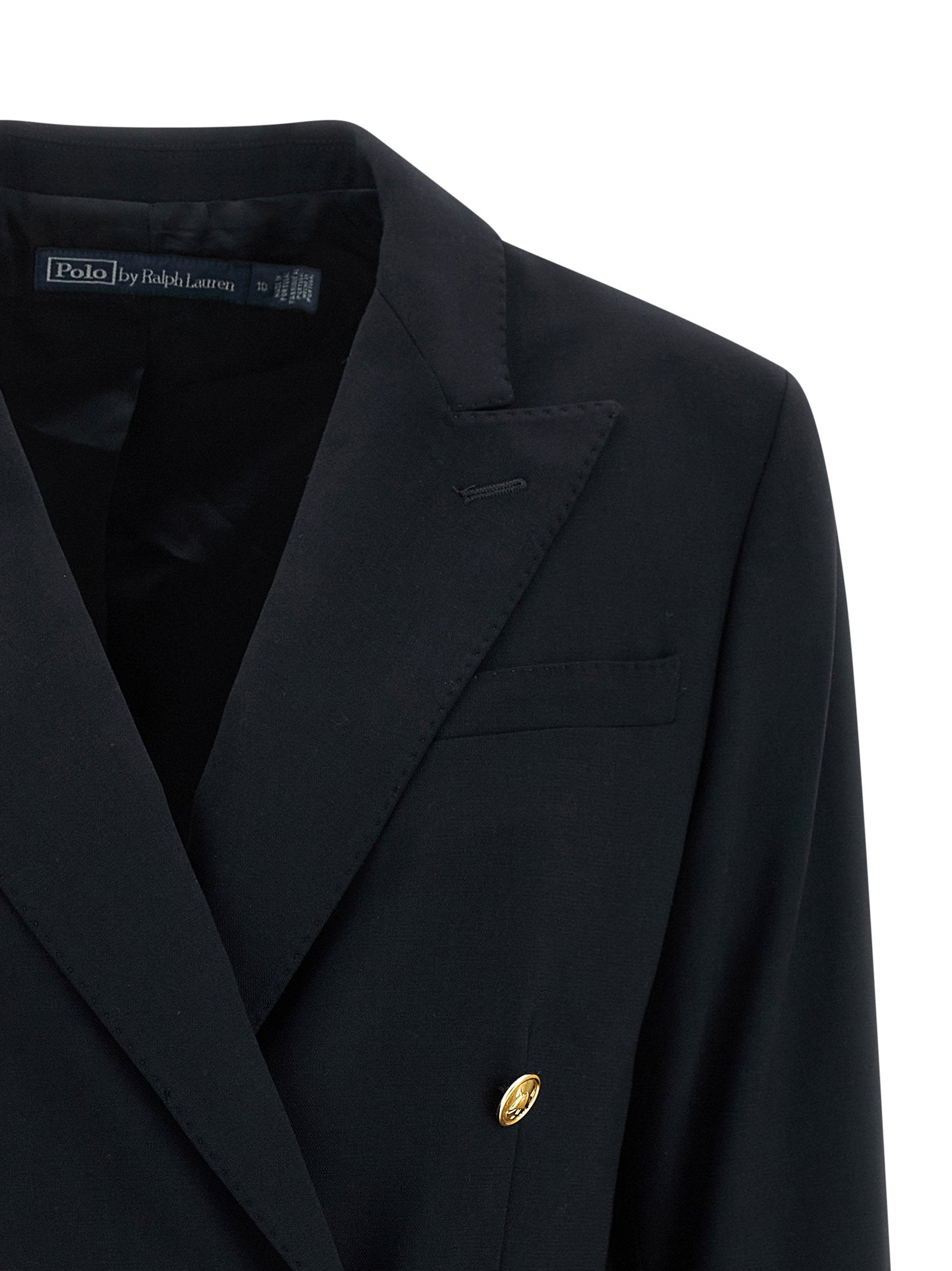 Polo Ralph Lauren Double-breasted Blazer – 97% wool 3% elastane - view 3