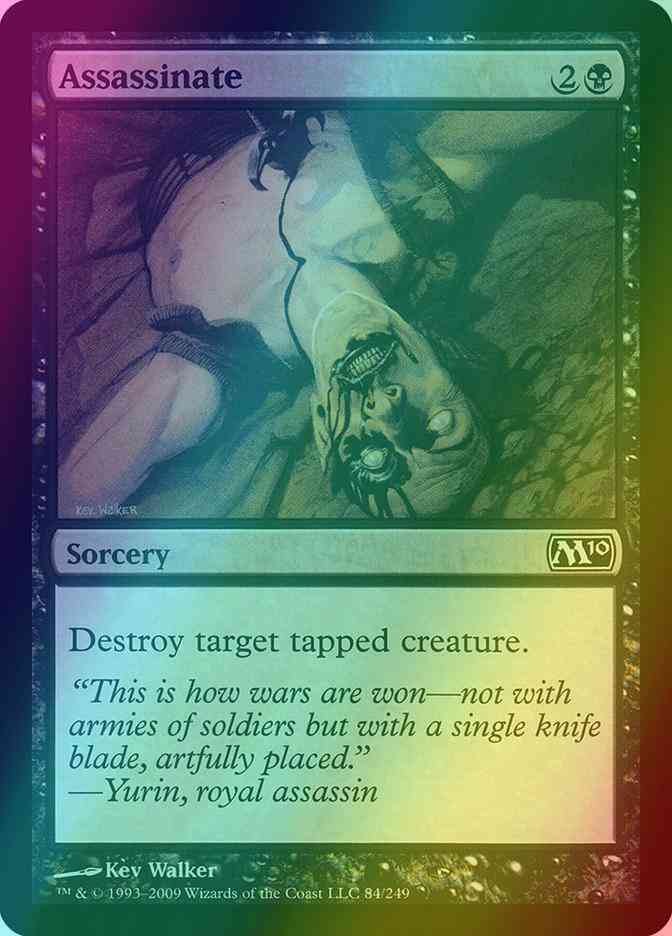 Assassinate 84 magic – Assassinate [84] [Magic 2010] [Foil]