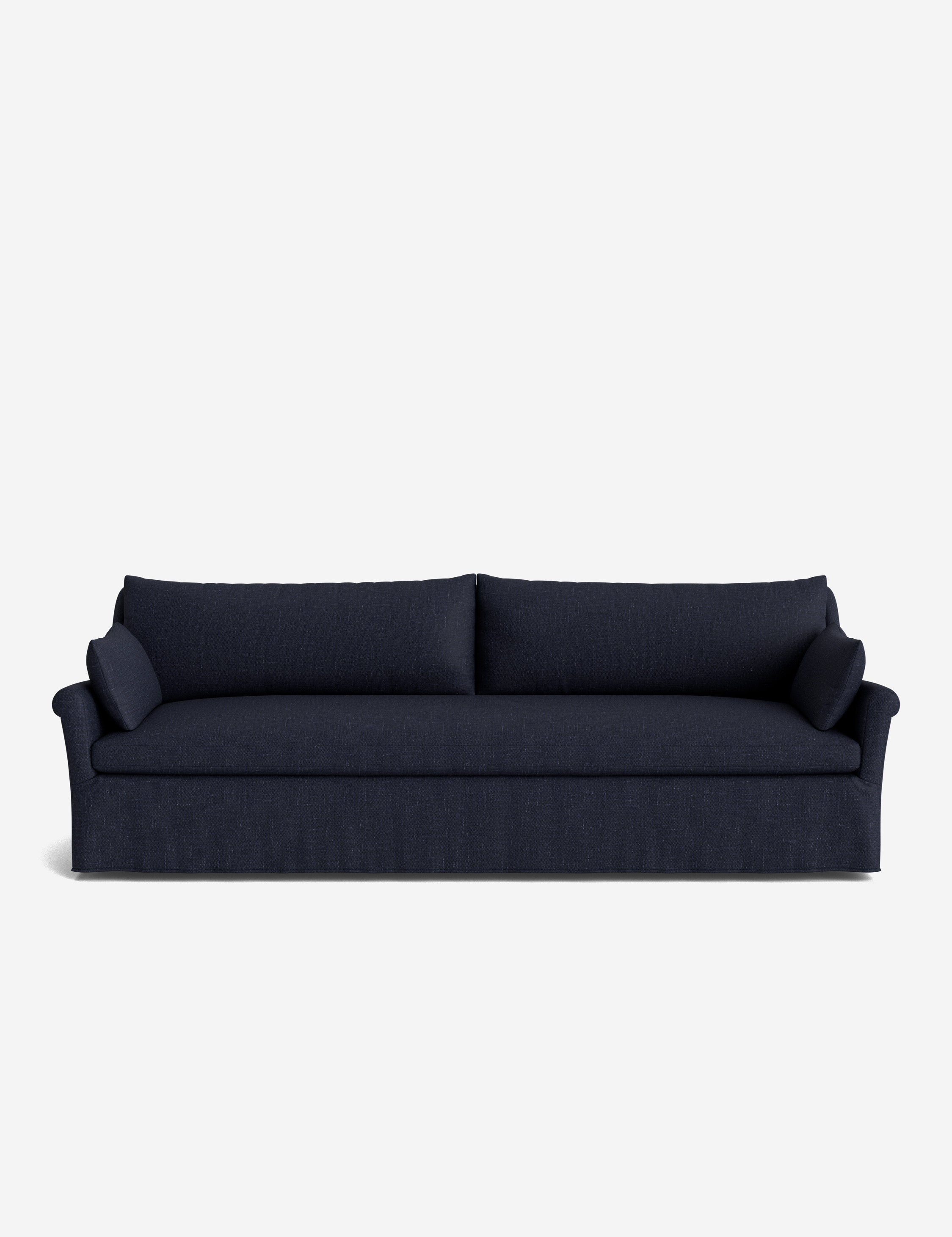 Lulu and Georgia Portola Rolled Arm Slipcover Sofa - view 129