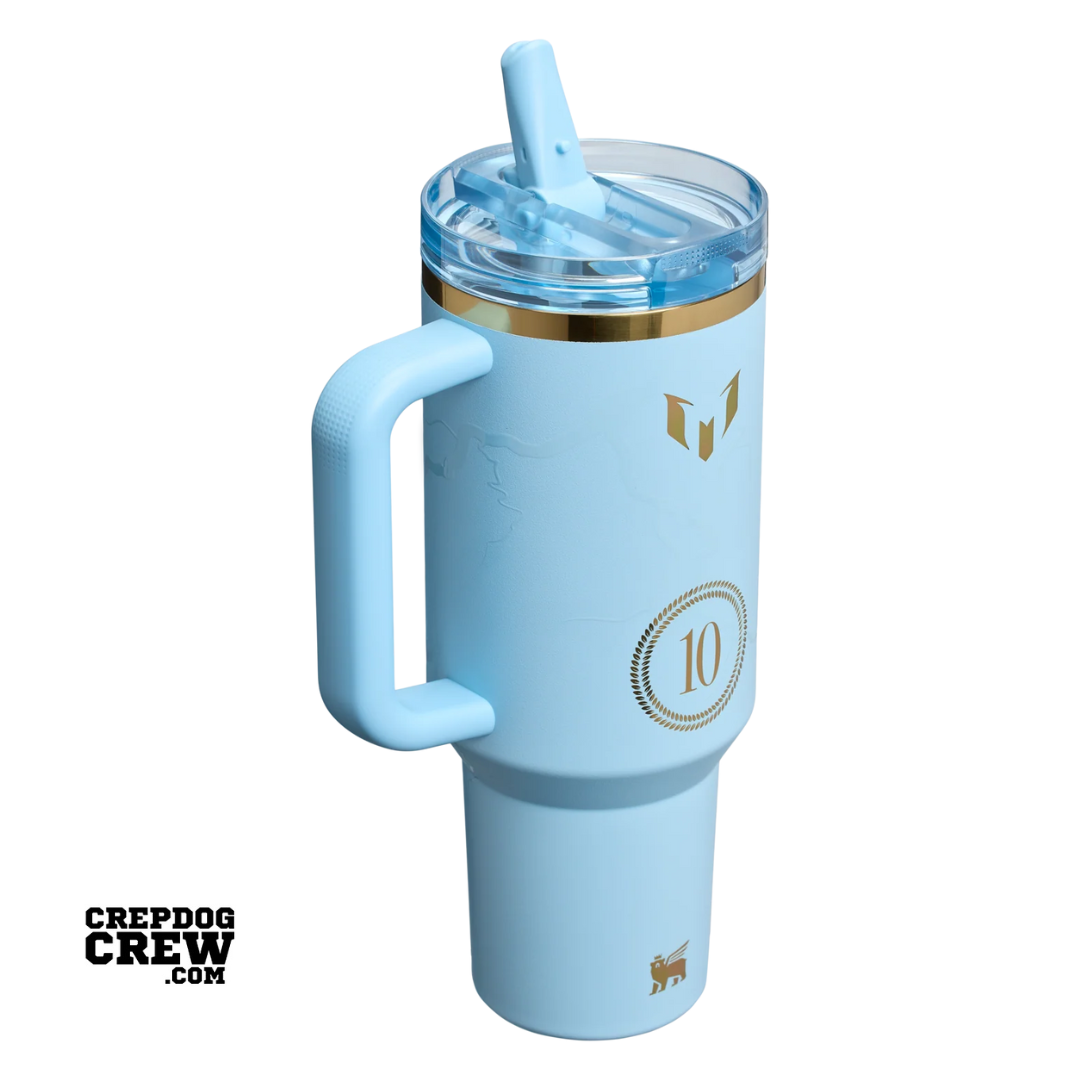 STANLEY x Messi TUMBLER Mug 1913 ProTour Flip Straw Messi Striker Blue 40 oz - view 2