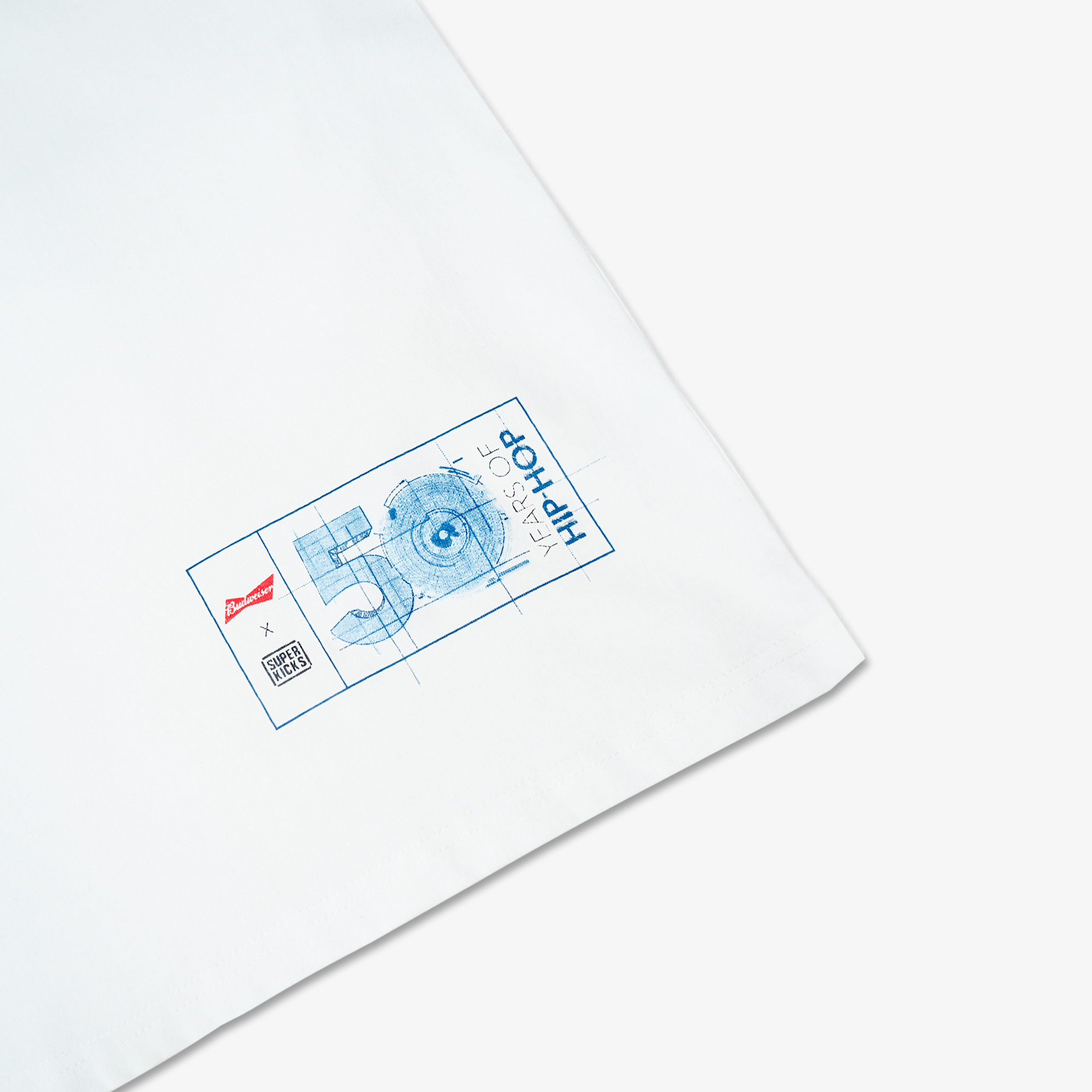 Superkicks | SUPERKICKS X BUDWEISER TEE { THE BLUEPRINT - view 3