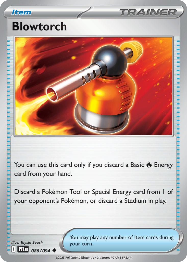 Uncommon me02-086 non-holo – Pokémon Blowtorch - 086/094 - Uncommon [me02-086] [Non-Holo]