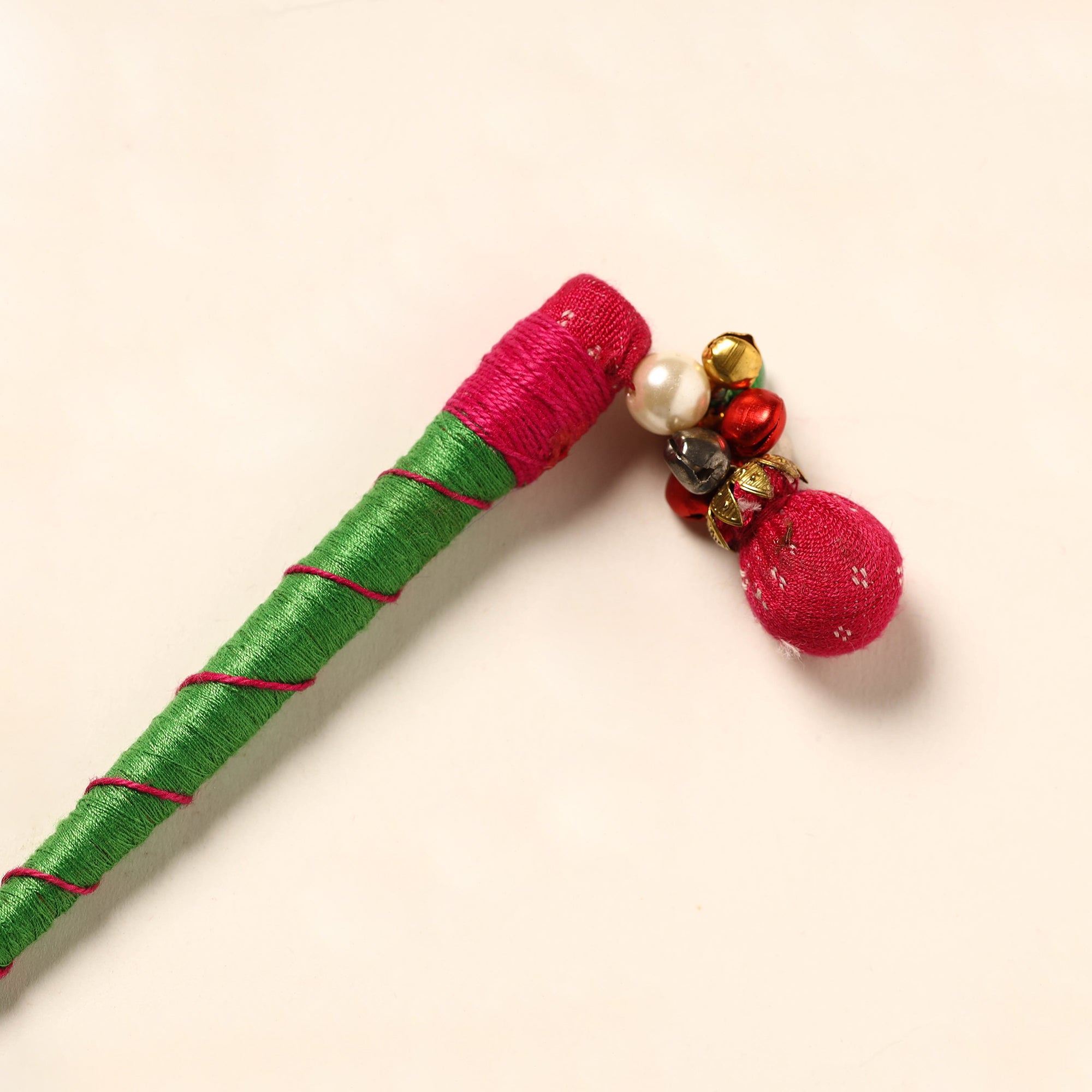 JALPARI Handmade Crochet Wooden Juda Stick 24 - view 2