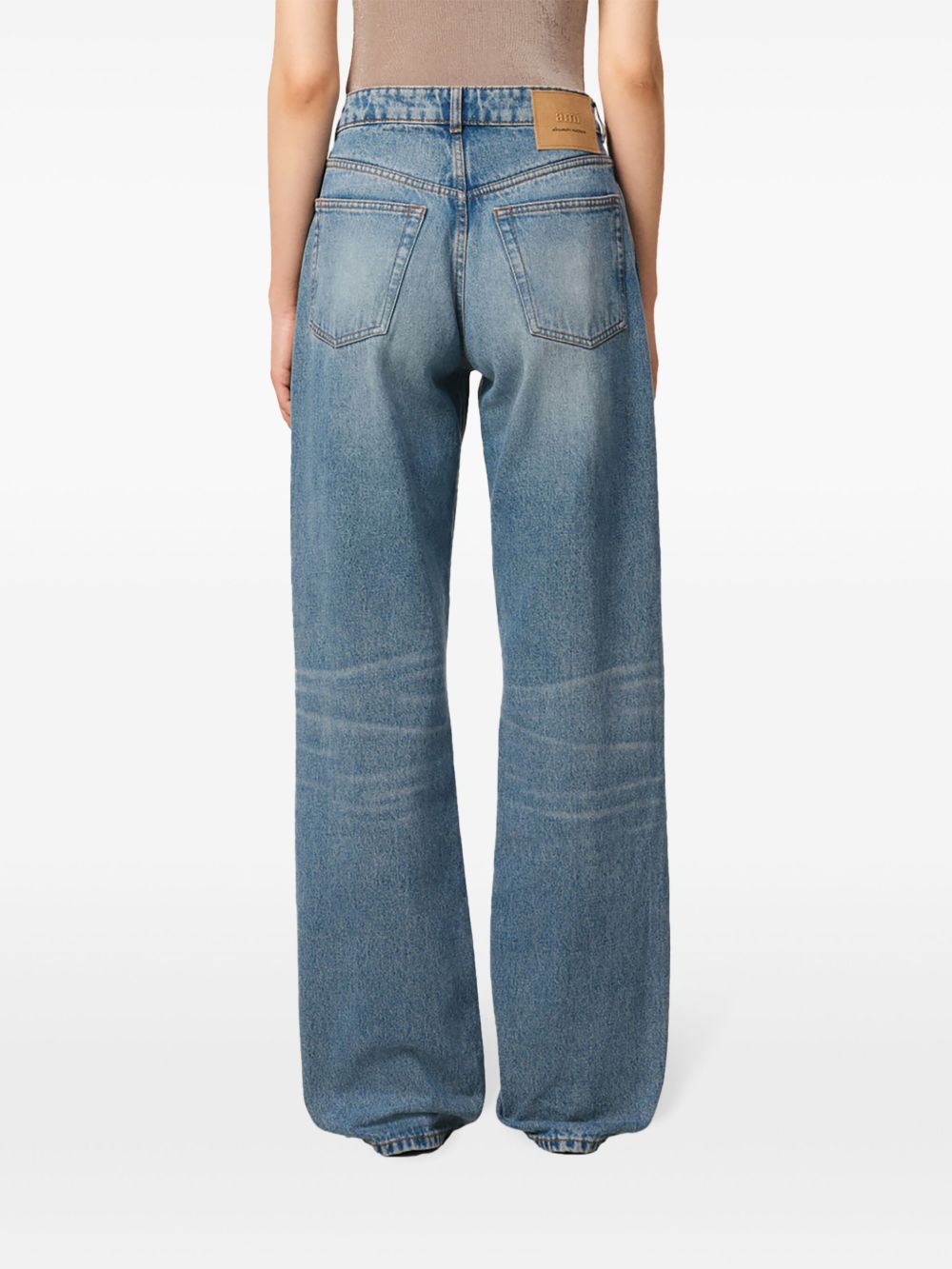 Ami Paris Large fit denim jeans – Cotton 100% - view 6