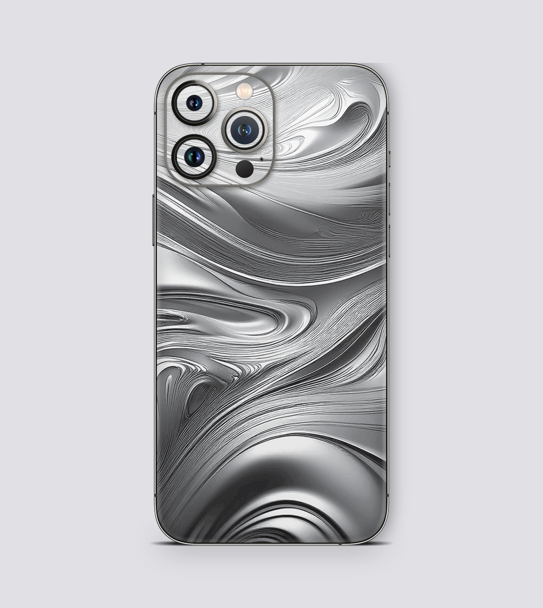 Apple iPhone 13 Pro Max Silver Swirl