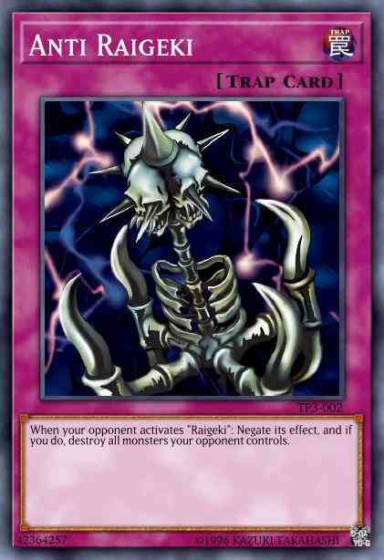 Yu-Gi-Oh! Anti Raigeki - LCKC-EN104 - Secret Rare - 1st Edition