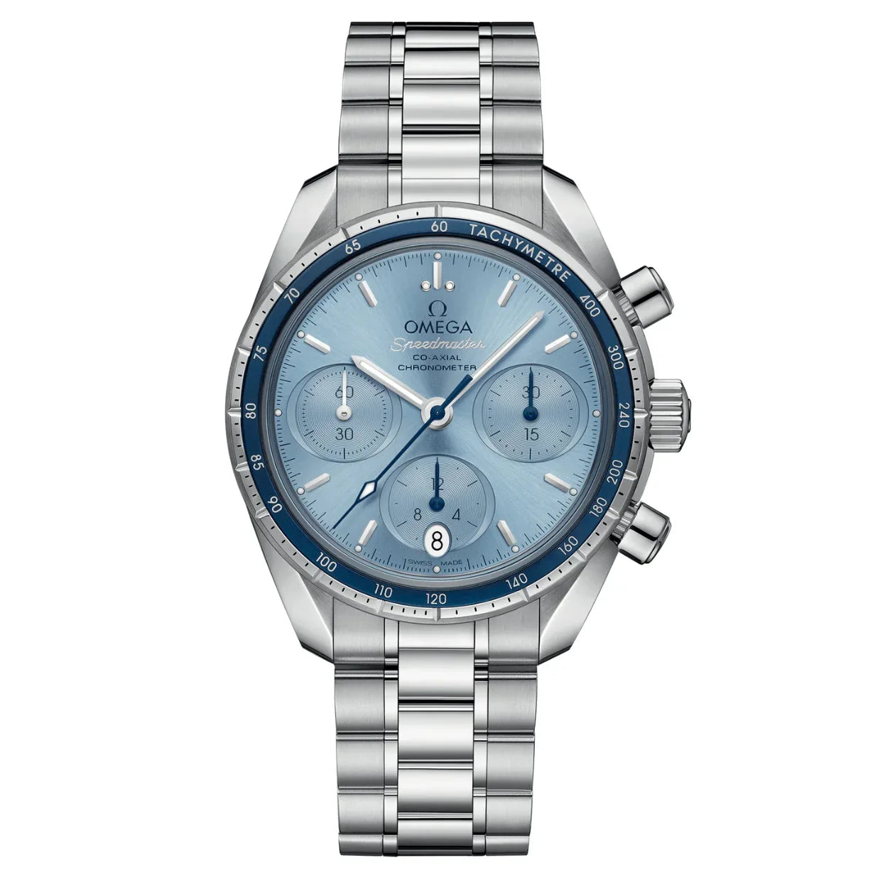 Omega Speedmaster 38 Co‑Axial Blue Dial Men 38MM