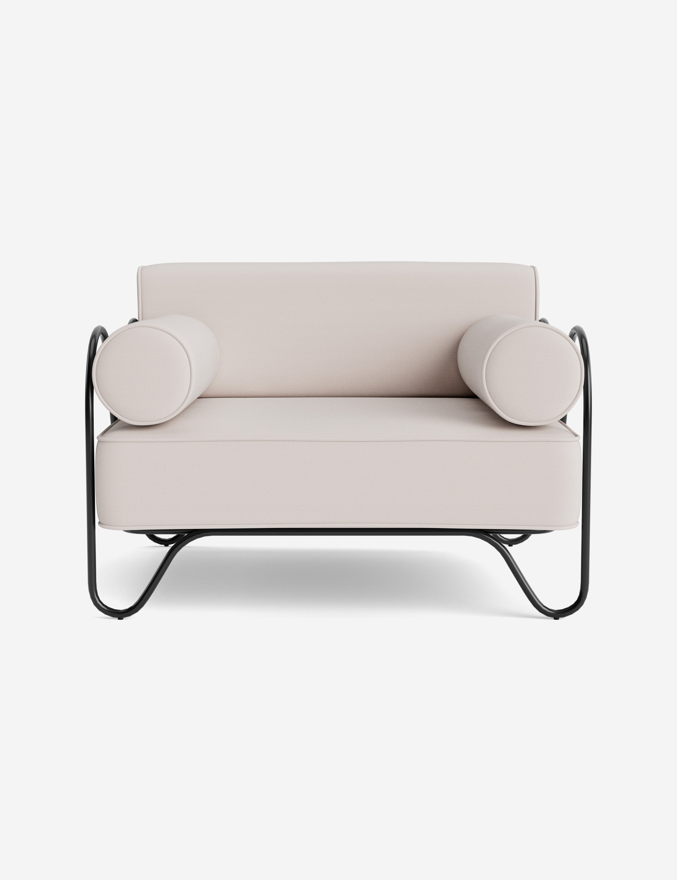 Lulu and Georgia Peggy Outdoor Accent Chair Cushion by Sarah Sherman Samuel - view 2