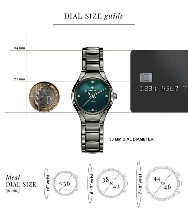 Rado True Blue Dial Women 30mm - view 2