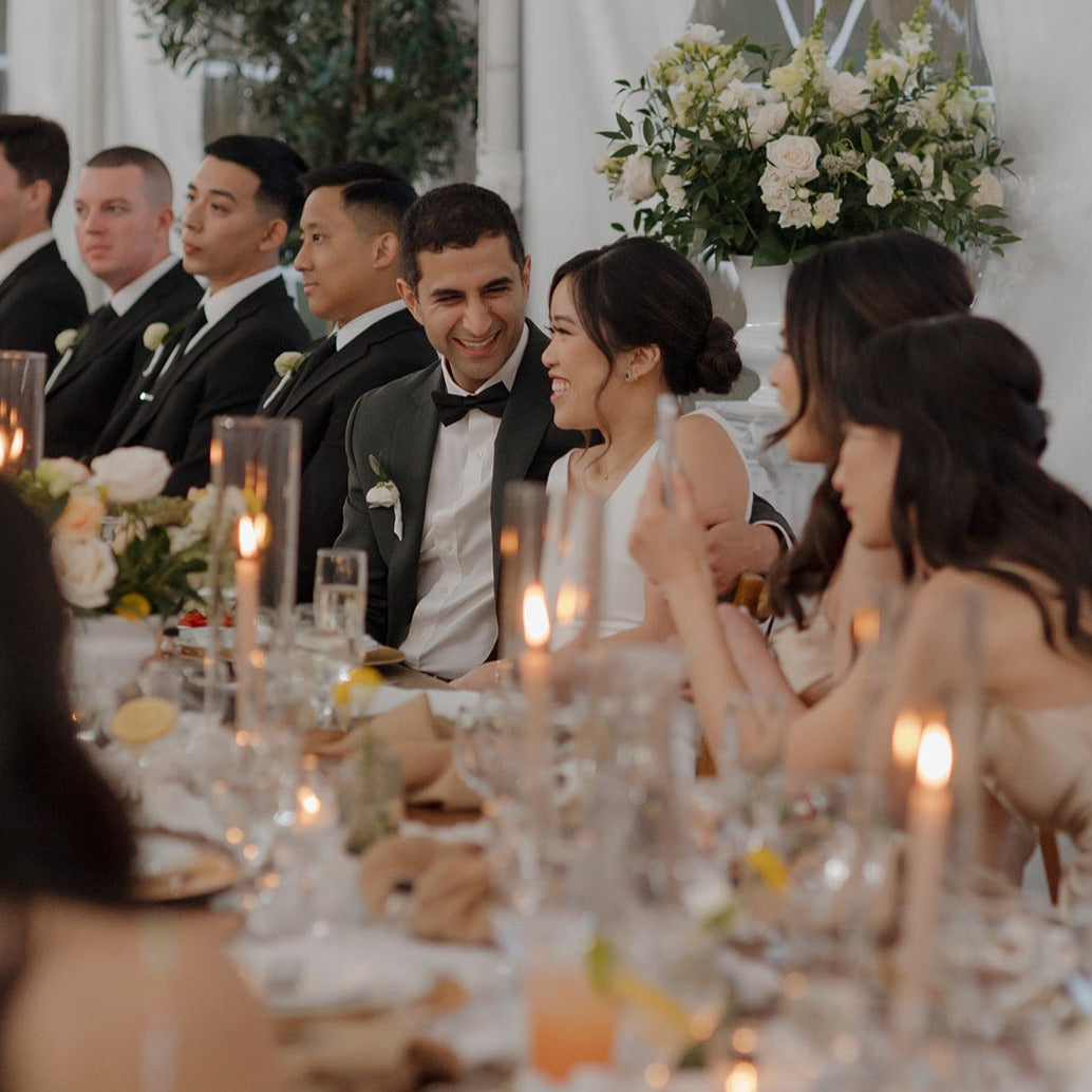 fiftyflowers.com Brighten The Night White and Yellow California Wedding - view 9