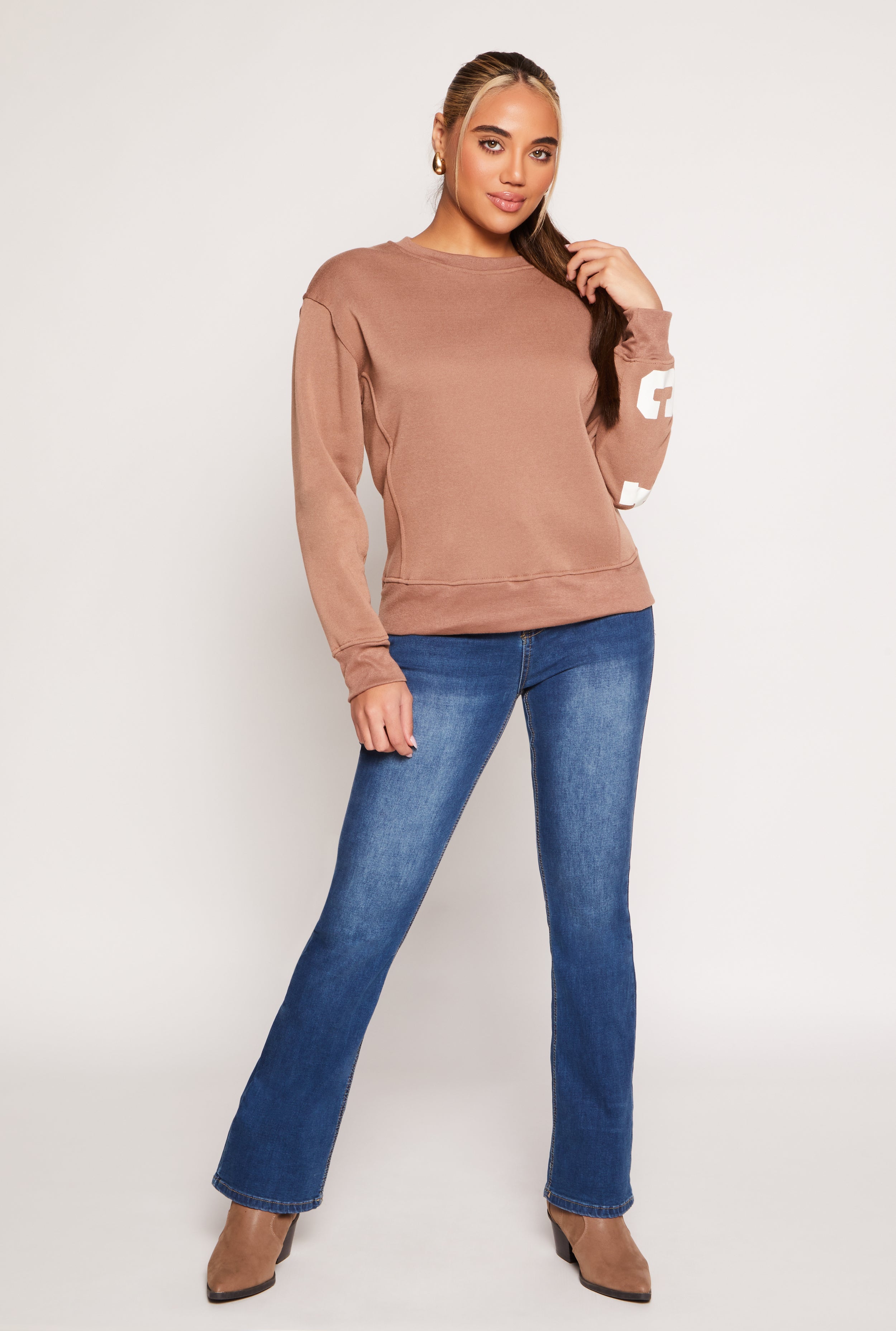 Rainbow Shops California Back Graphic Pullover Sweatshirt - view 2