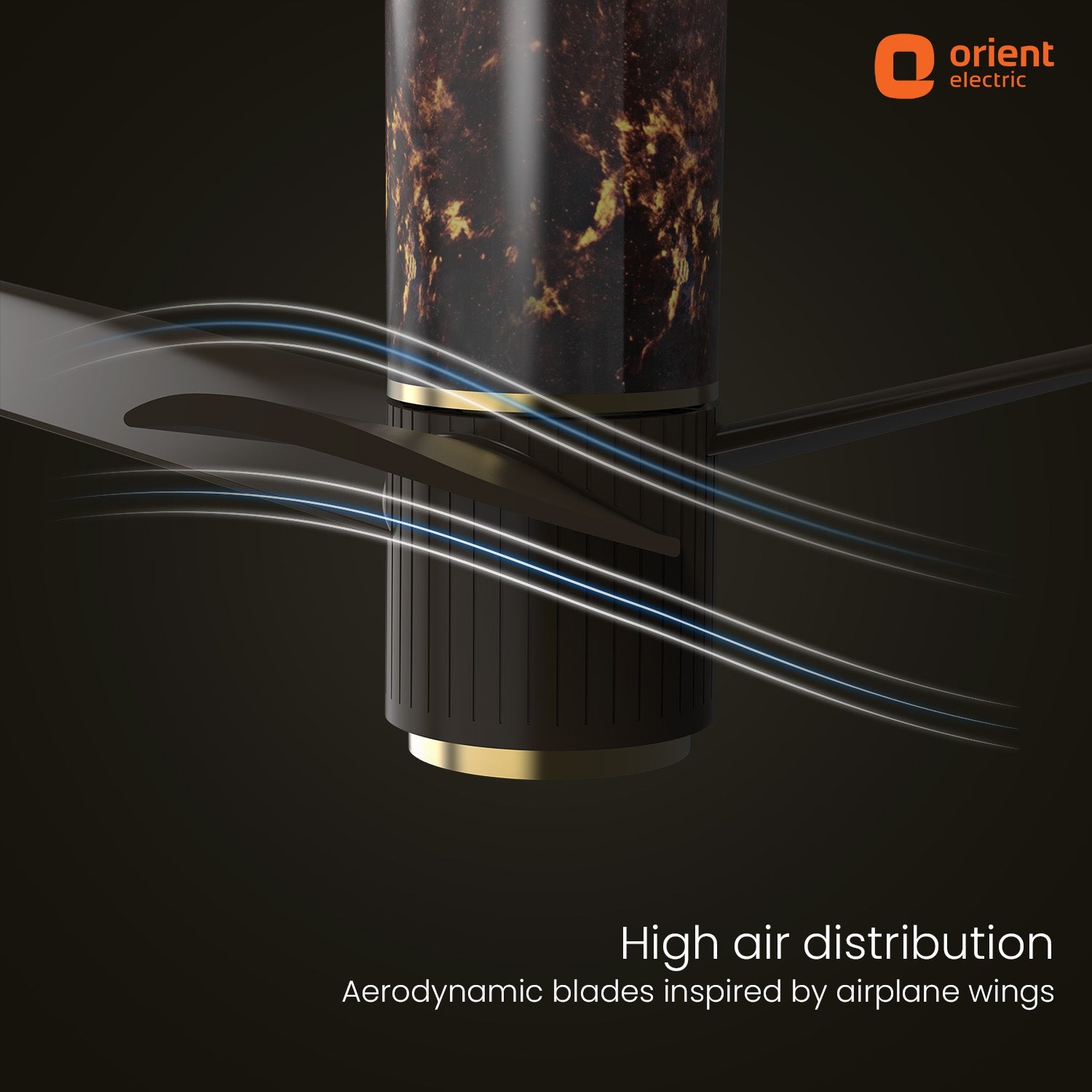 orientelectric Aeroslim with IoT, Remote & 3CCT Underlight BLDC PRO Smart Ceiling Fan - view 8