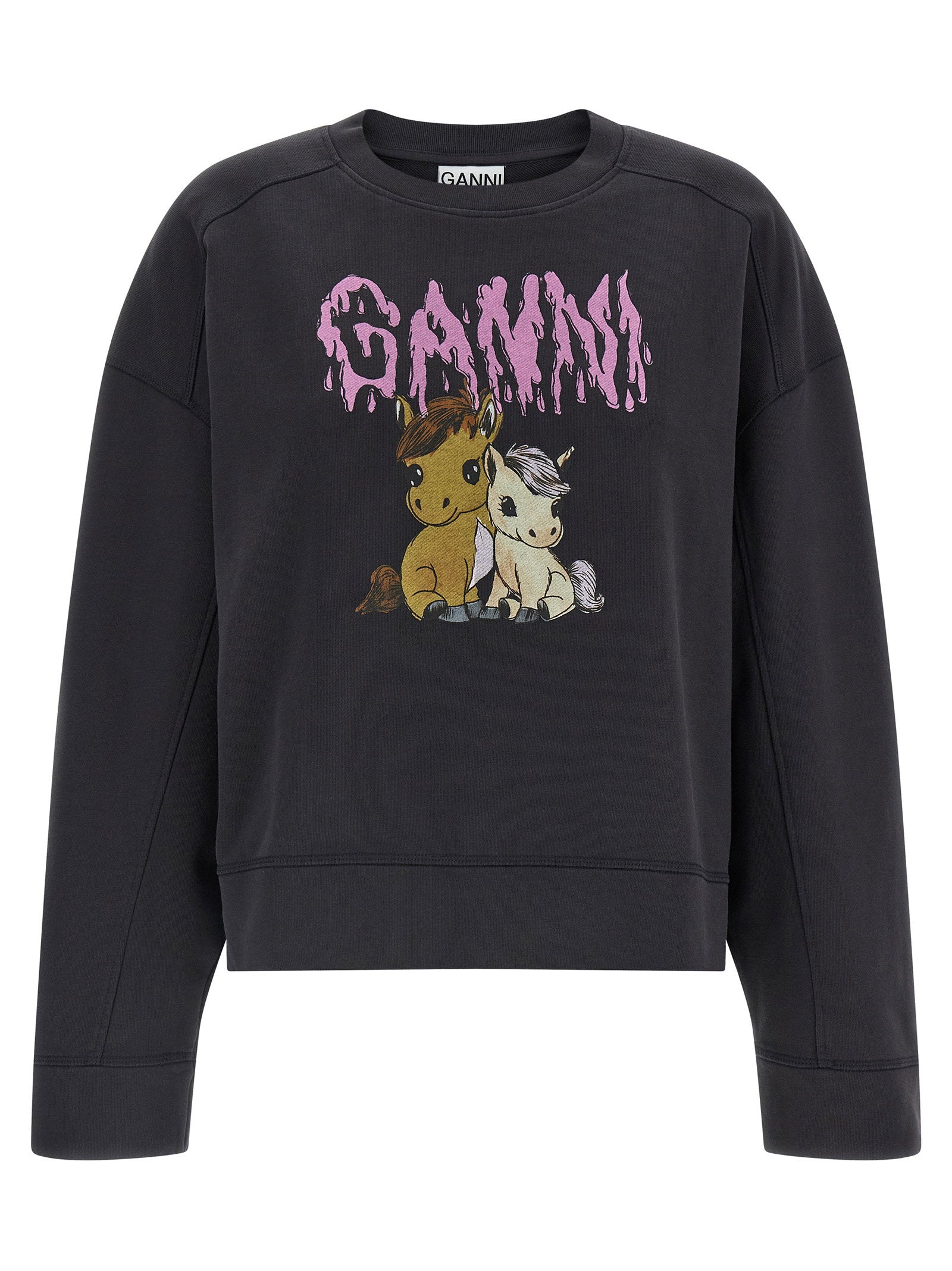 Ganni Isoli Sweatshirt – 100% organic cotton
