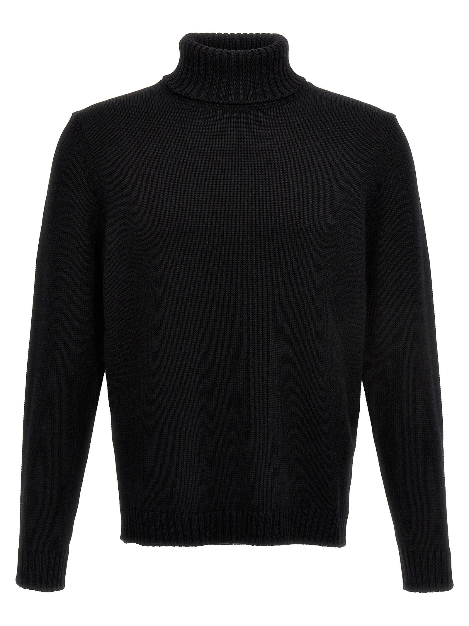 Zanone Turtle-neck Sweater – 100% virgin wool
