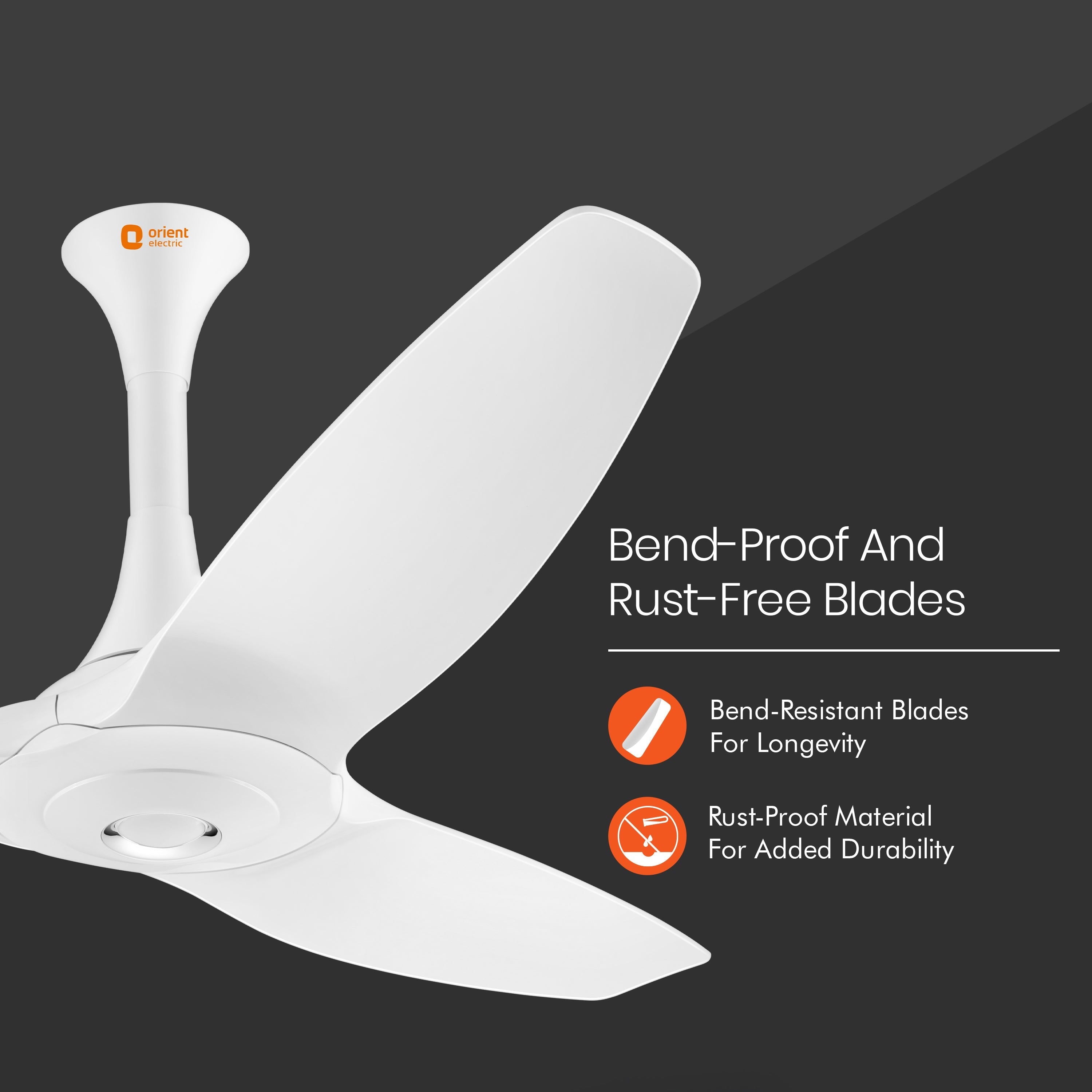 orientelectric Aeroquiet 5 Star Rated Premium BLDC PRO Ceiling Fan - view 7