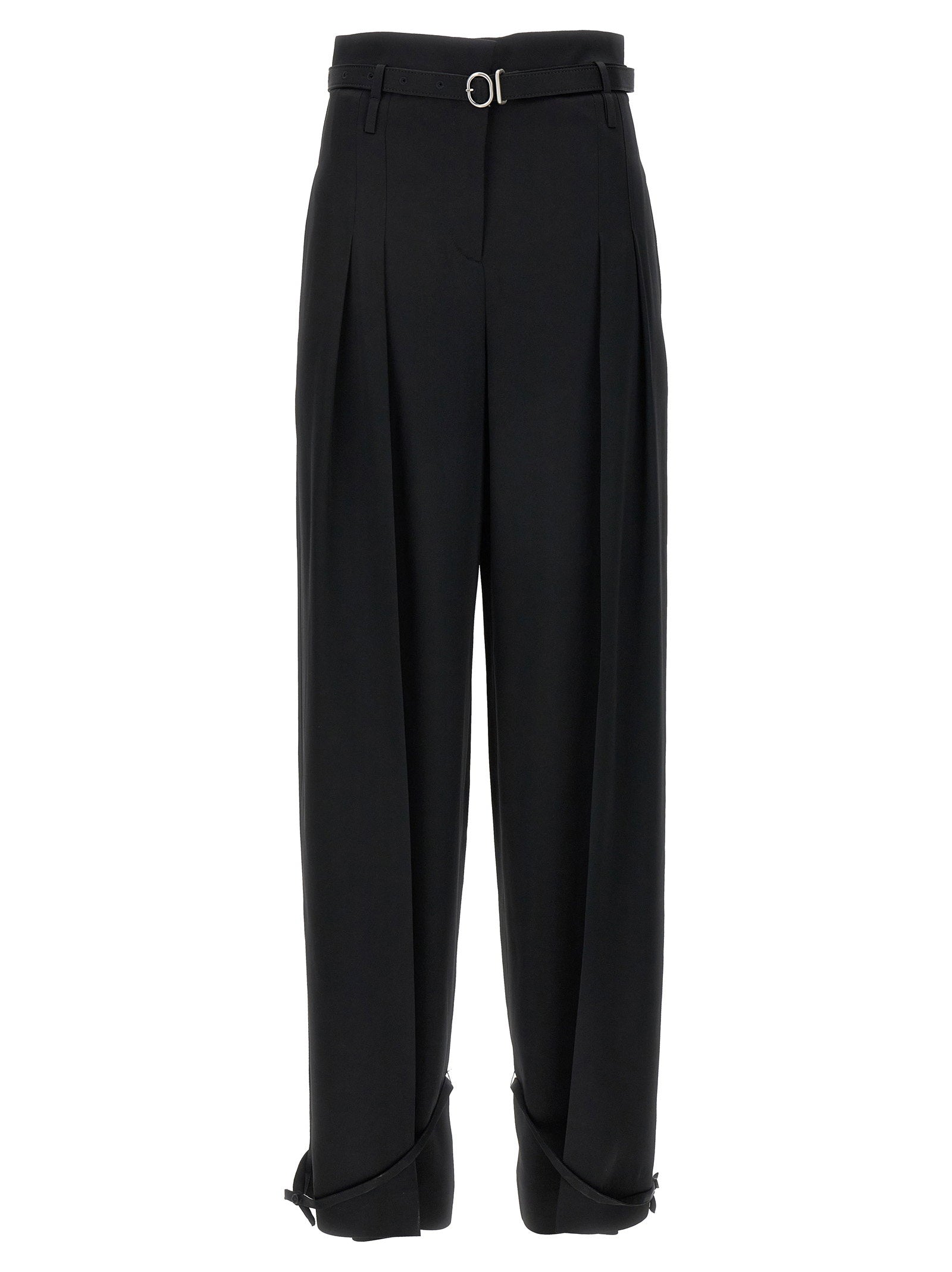 Jil Sander Tailored Trousers – 74% acetate, 26% viscose