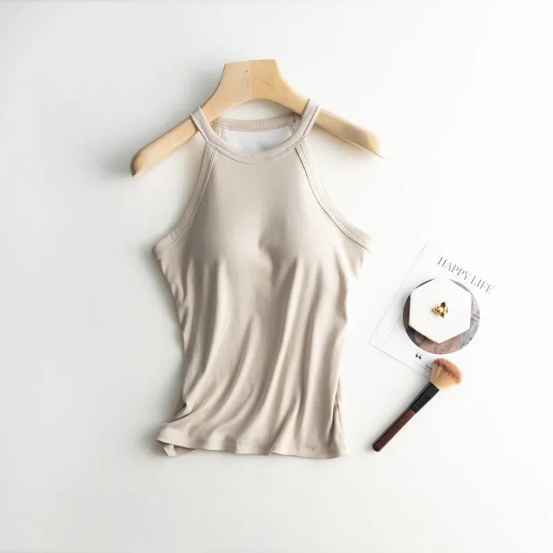 Alamode By Akanksha Dia Tank Tops with Inbuilt Bra - view 3