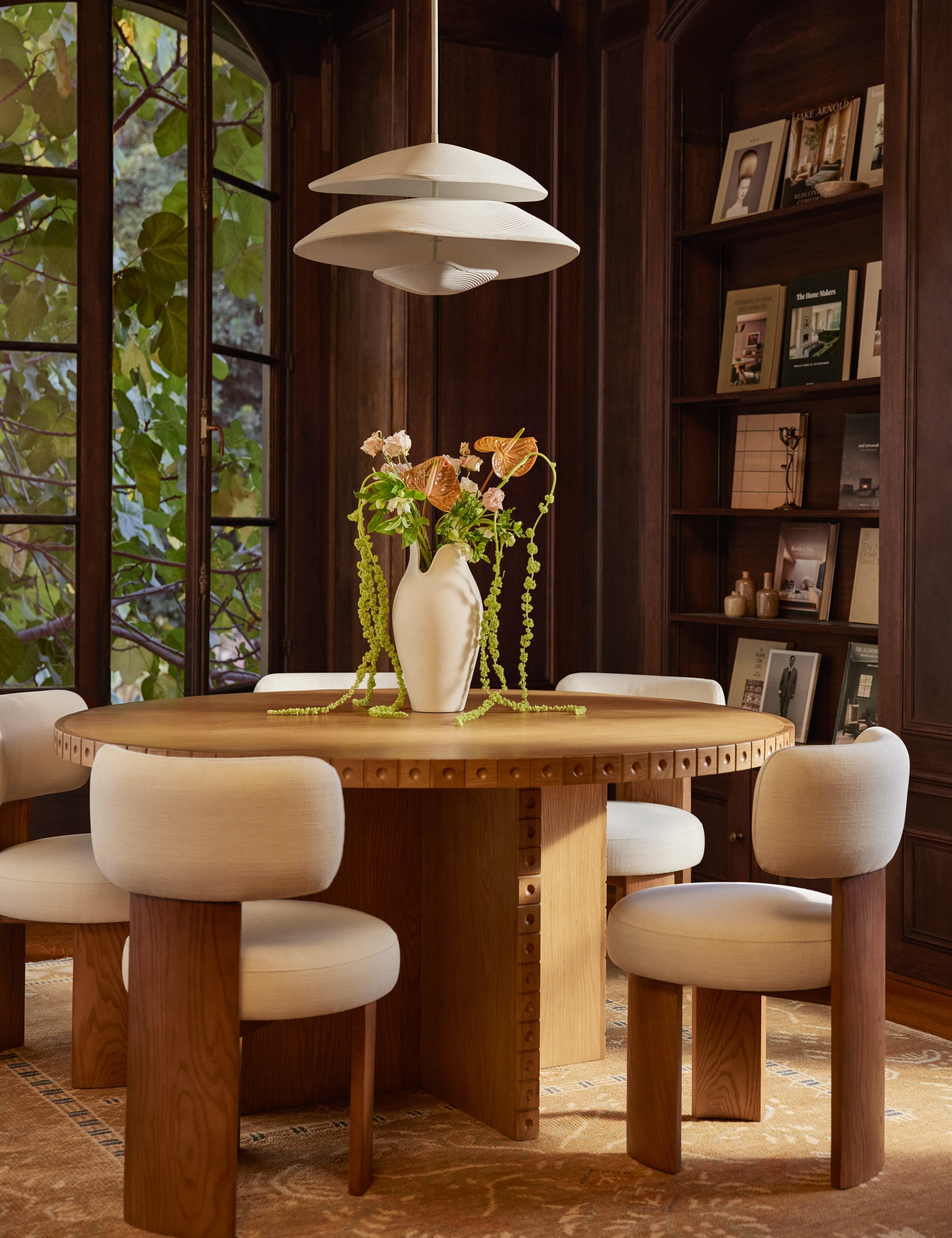 Lulu and Georgia Edda Round Dining Table – Natural - view 2