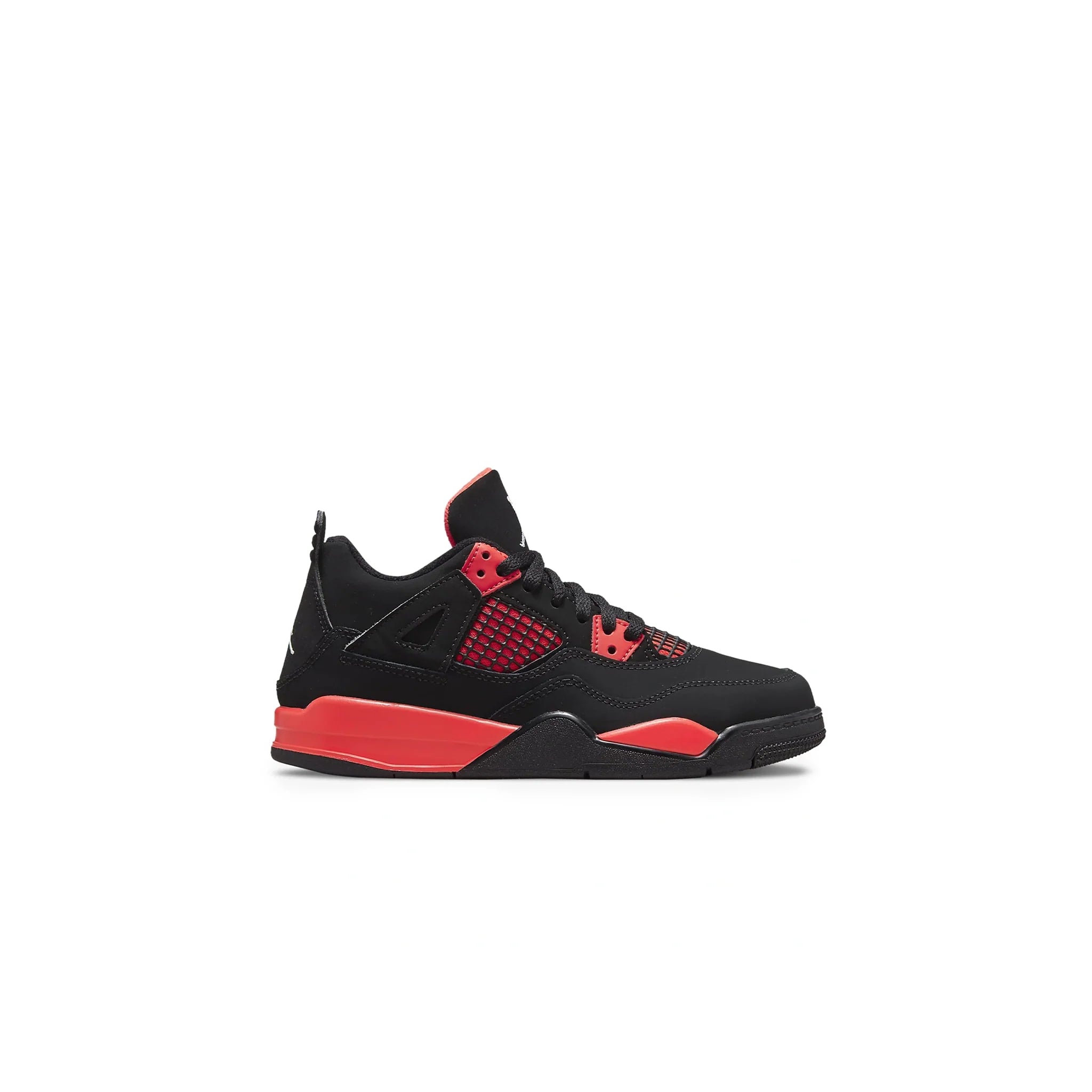 Air Jordan 4 Retro Red Thunder (PS) – Black