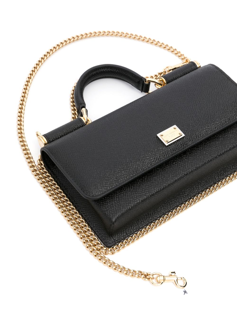 Dolce & Gabbana Logo Plaque Card Holder – Leather100 % - view 3