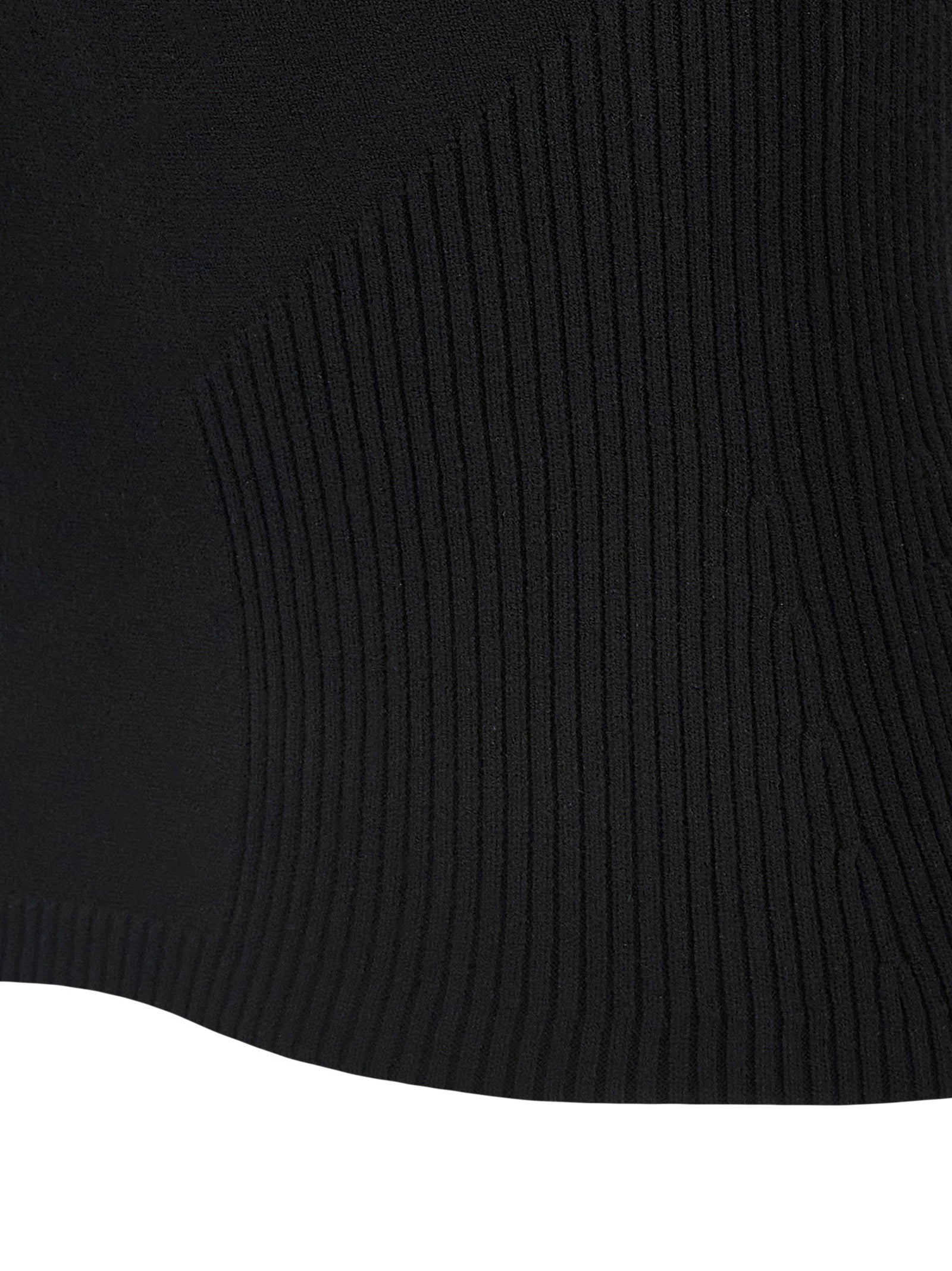 Marine Serre Moon Jewelry Knit Open Neck Top - view 4