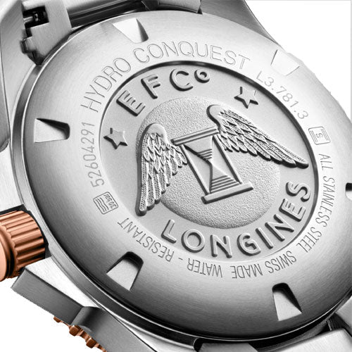Longines Hydroconquest Sunray Black Dial Men 41mm - view 4
