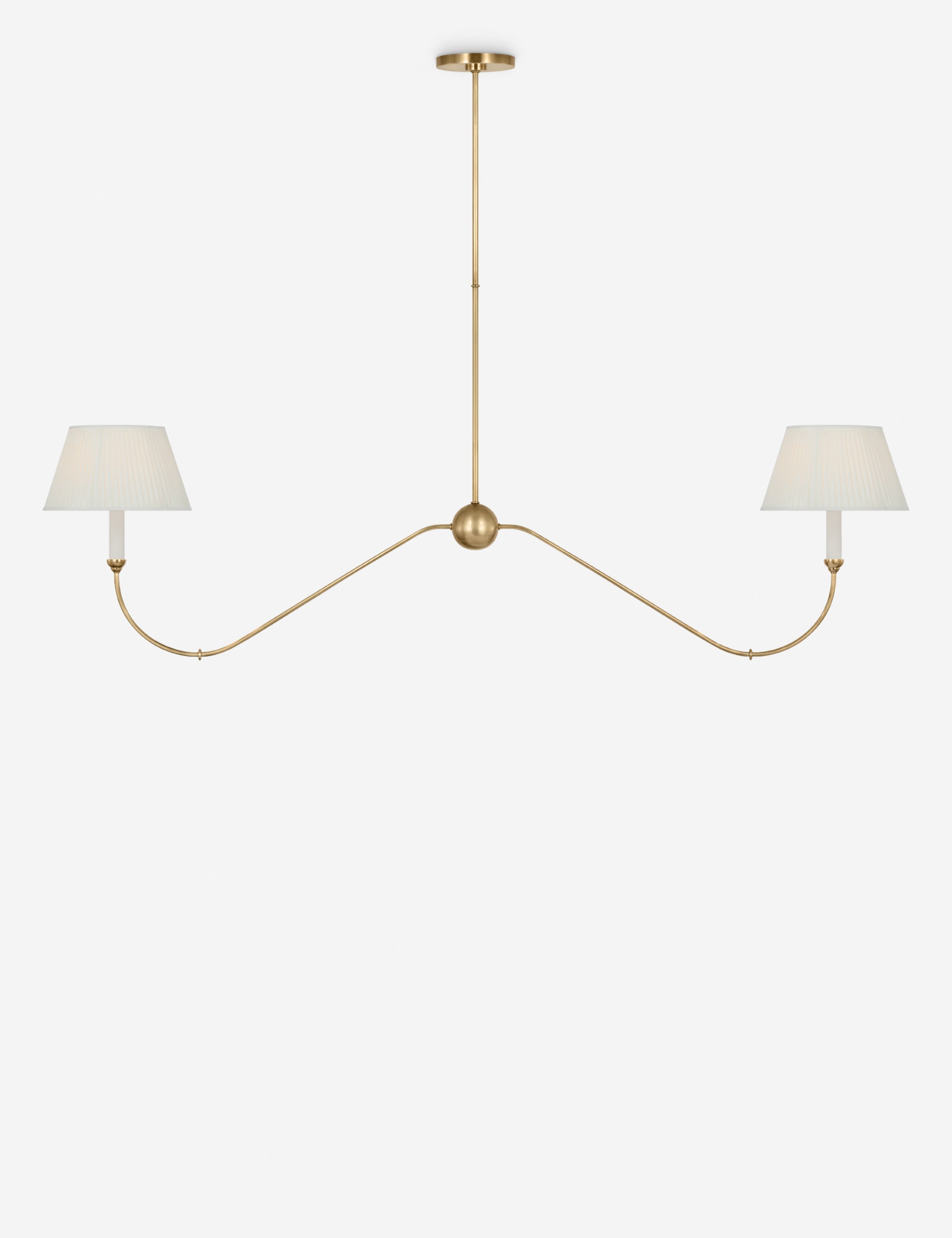 Lulu and Georgia Ingela Linear Chandelier by Amber Lewis