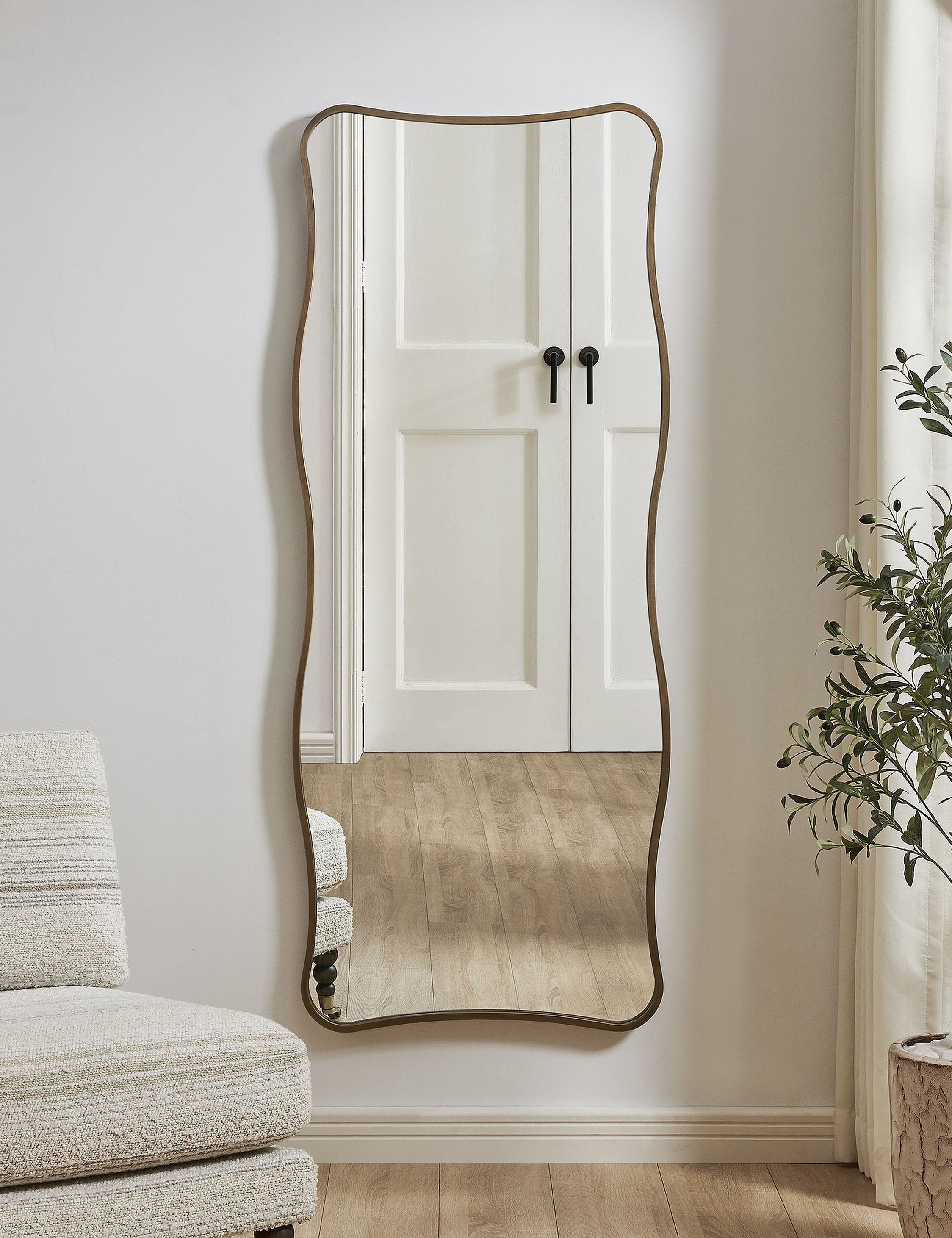 Lulu and Georgia Yuna Full Length Mirror – Gold - view 2