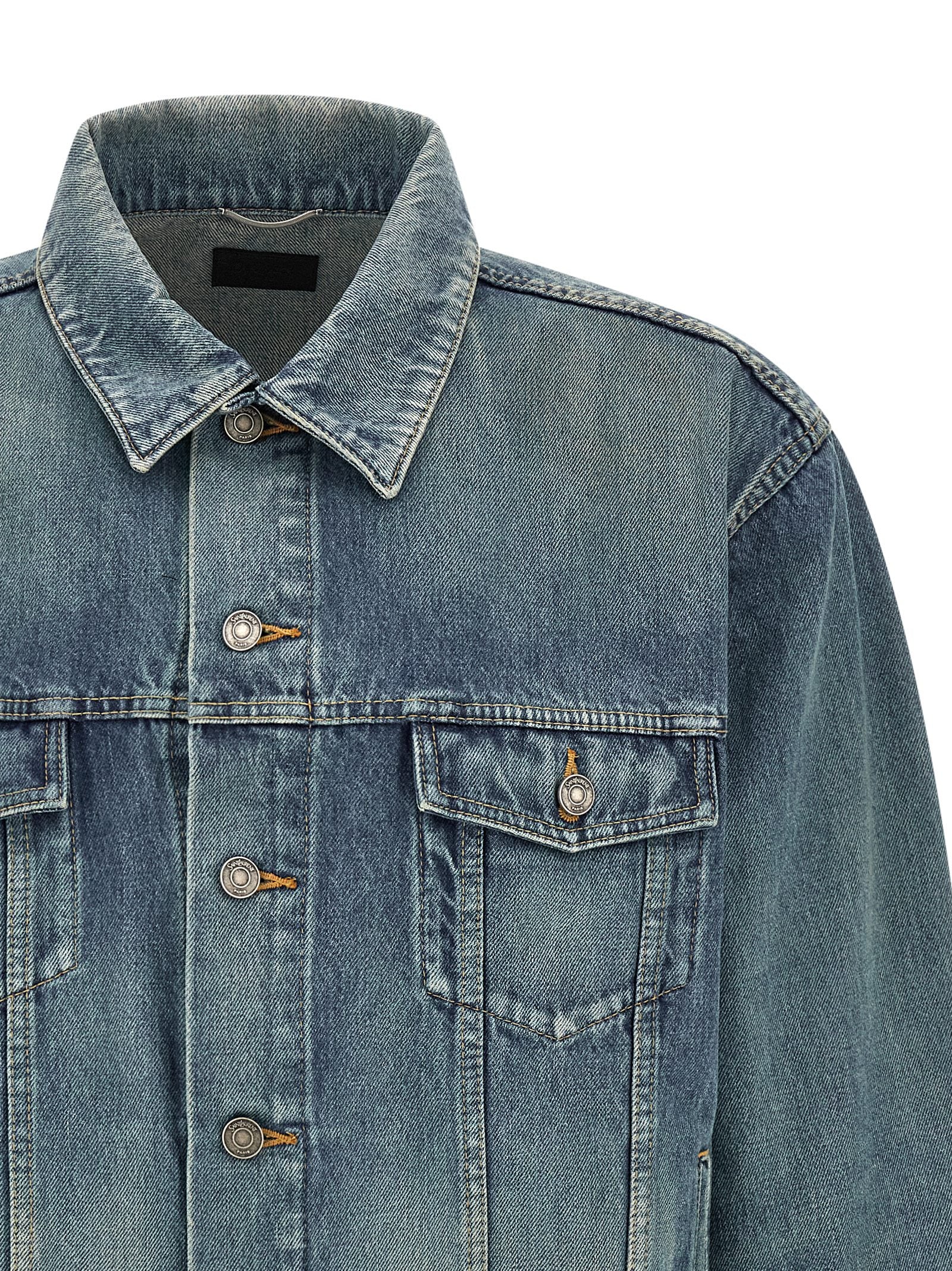 Saint Laurent Trucker Jacket – 100% cotton - view 3